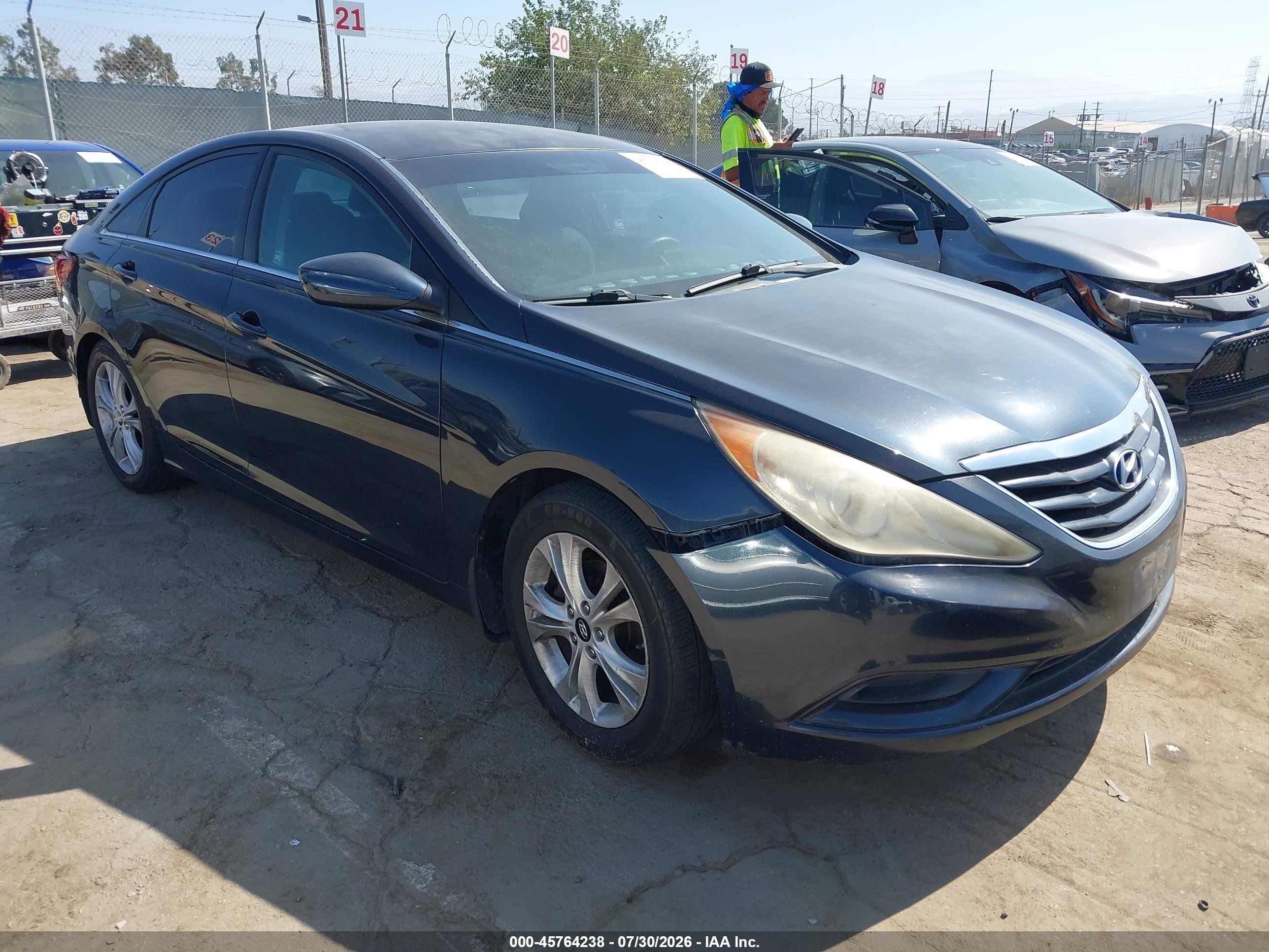 2011 Hyundai Sonata Gls Dark Blue vin: 5NPEB4AC1BH268724