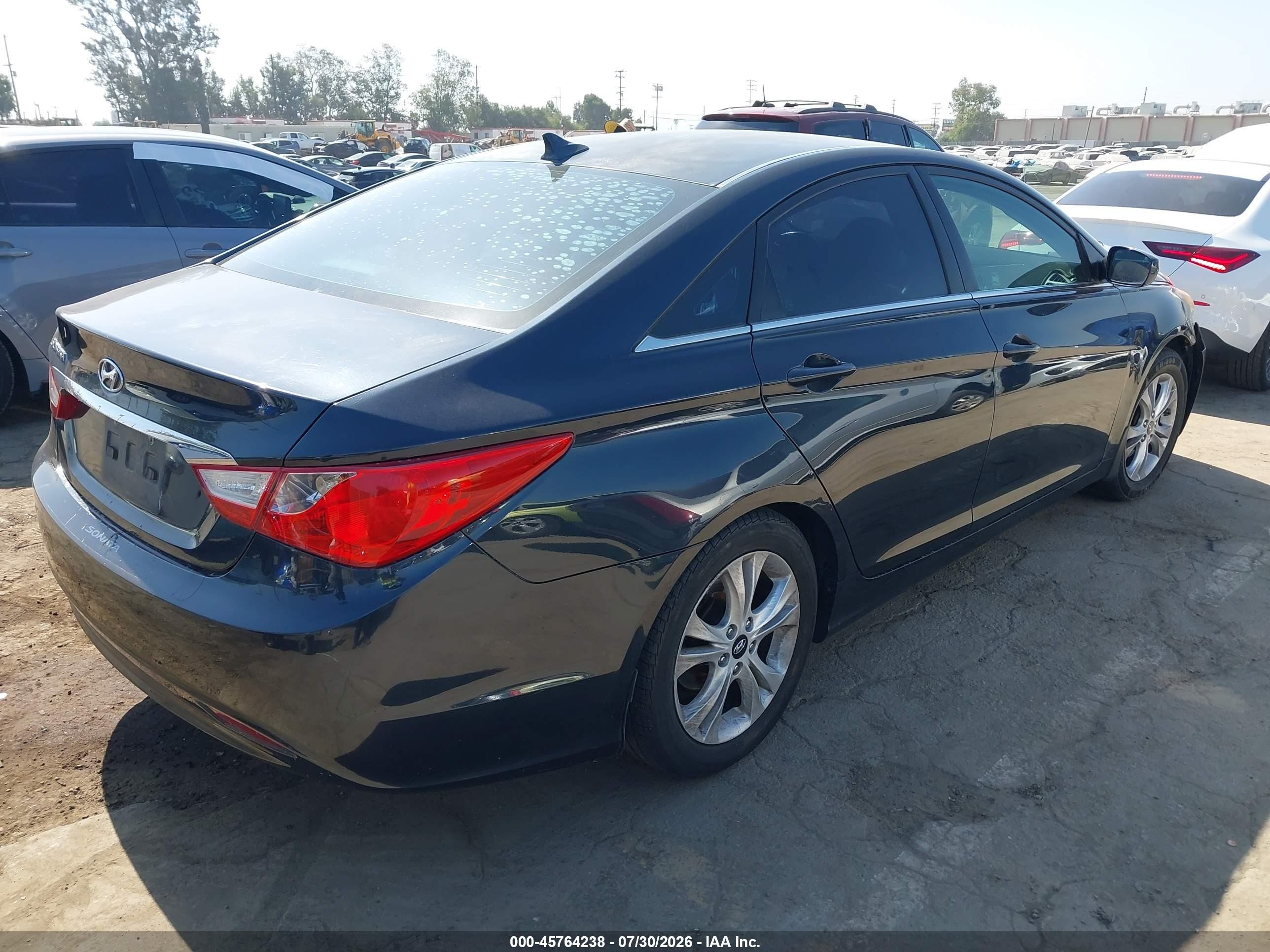 2011 Hyundai Sonata Gls Dark Blue vin: 5NPEB4AC1BH268724