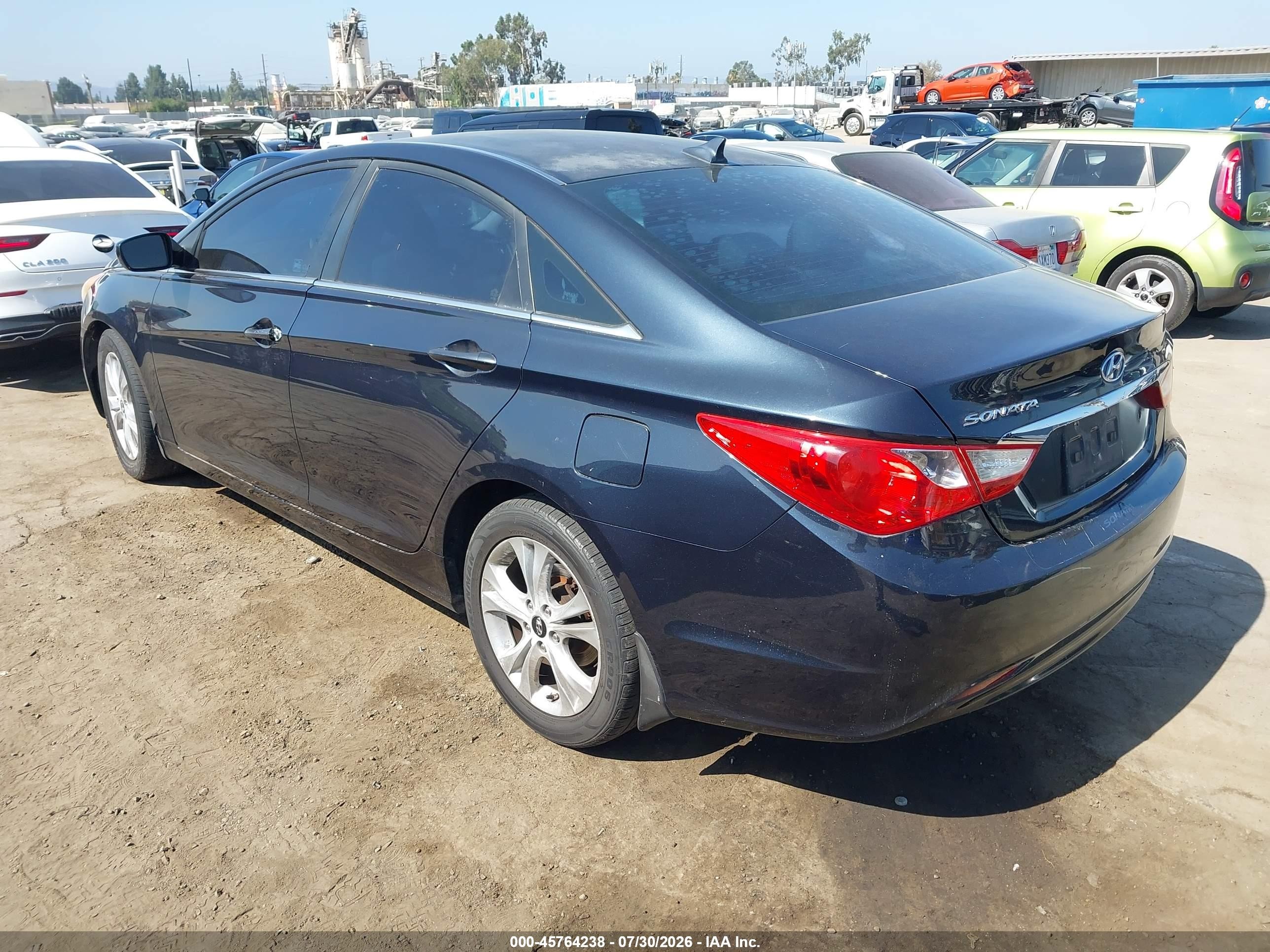 2011 Hyundai Sonata Gls Dark Blue vin: 5NPEB4AC1BH268724