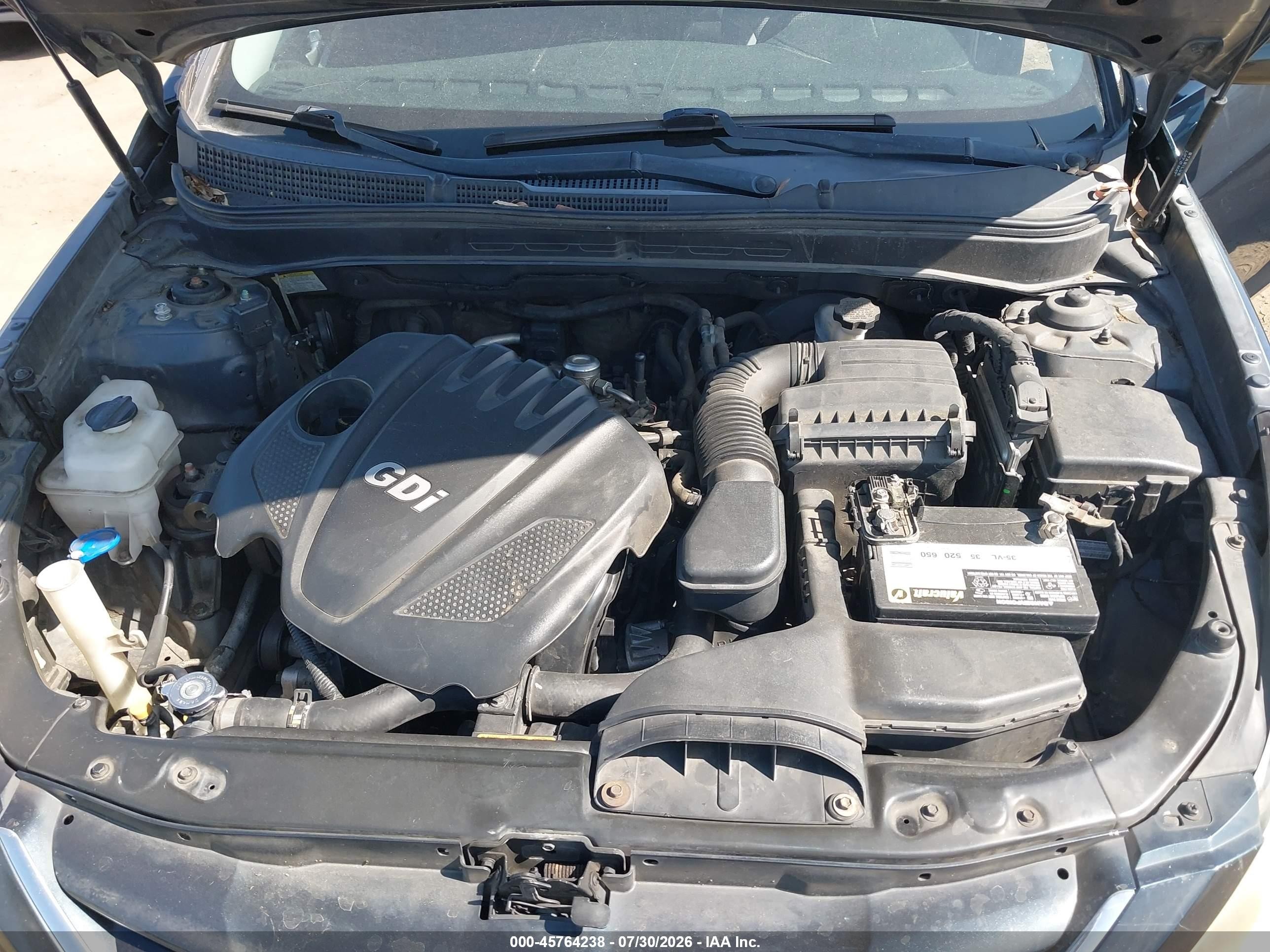 2011 Hyundai Sonata Gls Dark Blue vin: 5NPEB4AC1BH268724