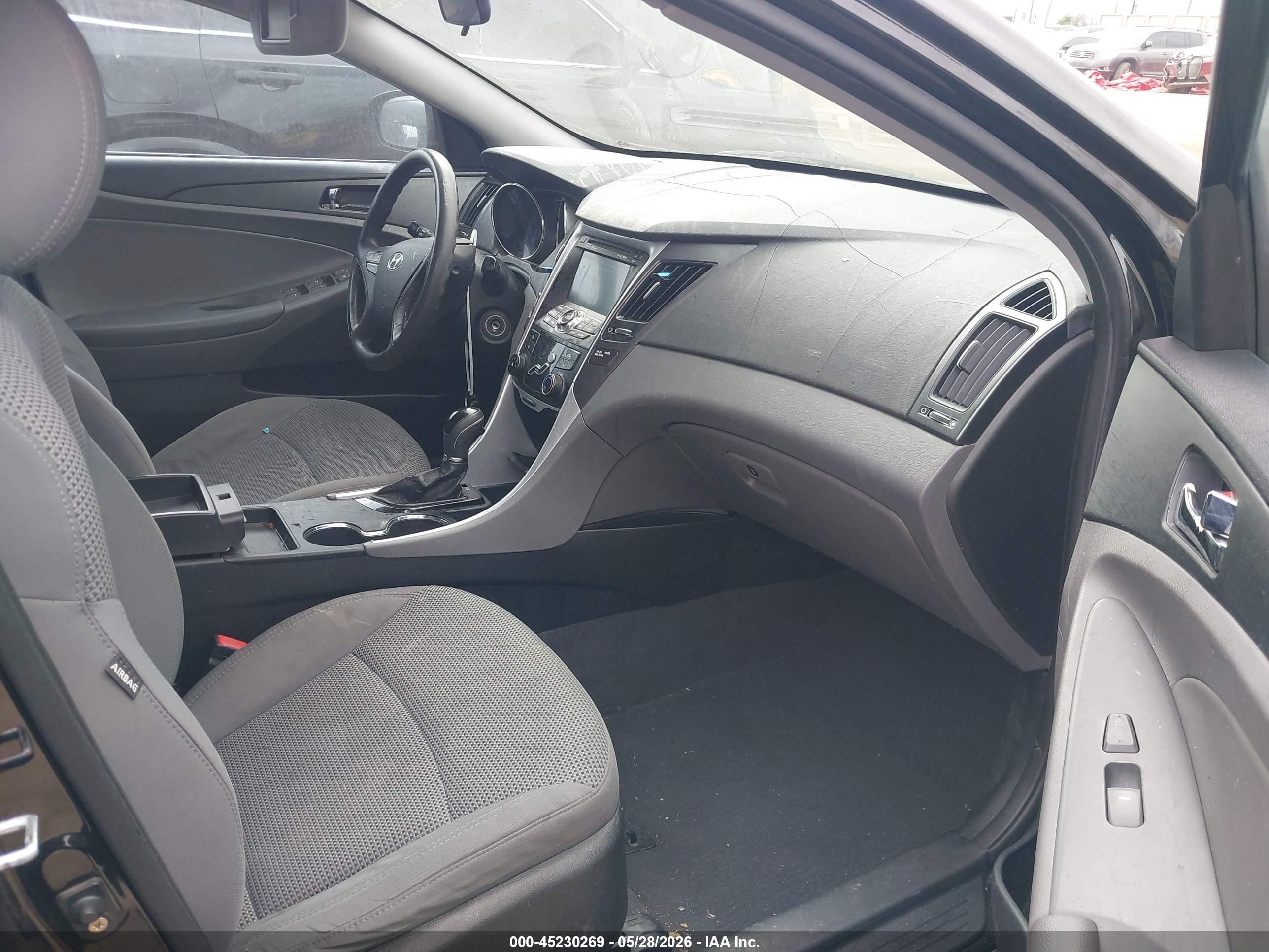 2011 Hyundai Sonata Gls Черный vin: 5NPEB4AC1BH273731