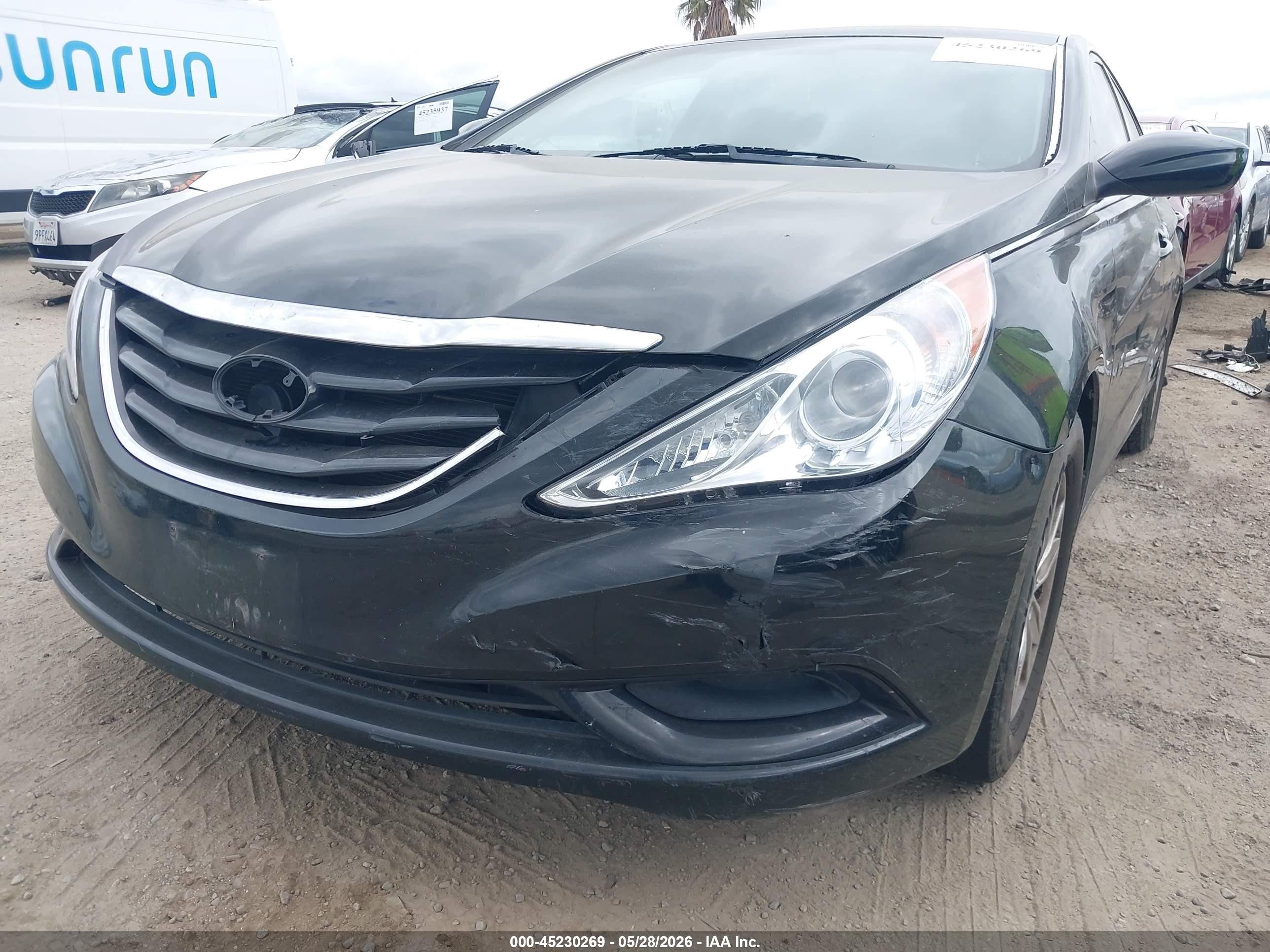 2011 Hyundai Sonata Gls Черный vin: 5NPEB4AC1BH273731