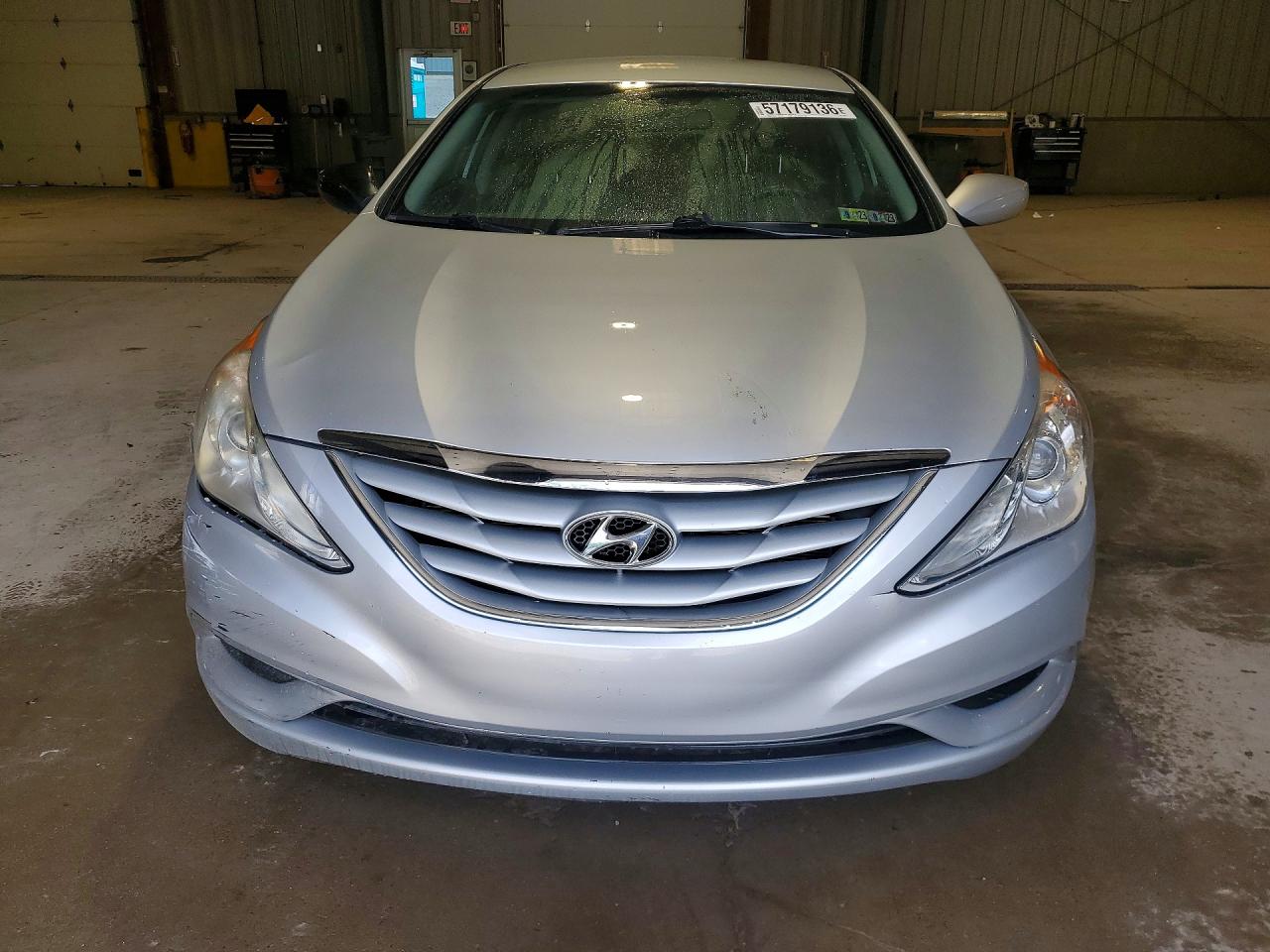 2011 Hyundai Sonata Gls Silver vin: 5NPEB4AC1BH283952