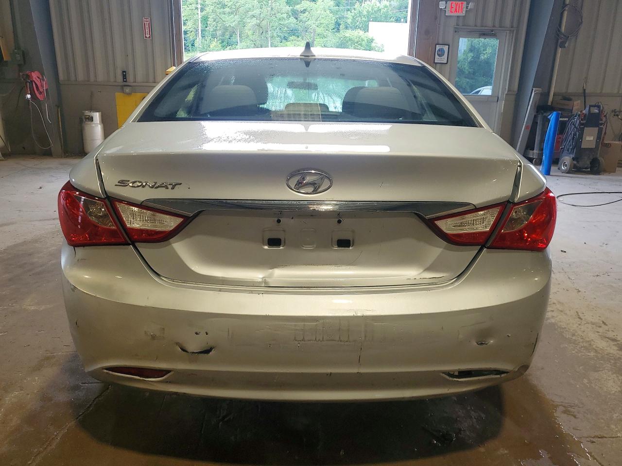 2011 Hyundai Sonata Gls Silver vin: 5NPEB4AC1BH283952