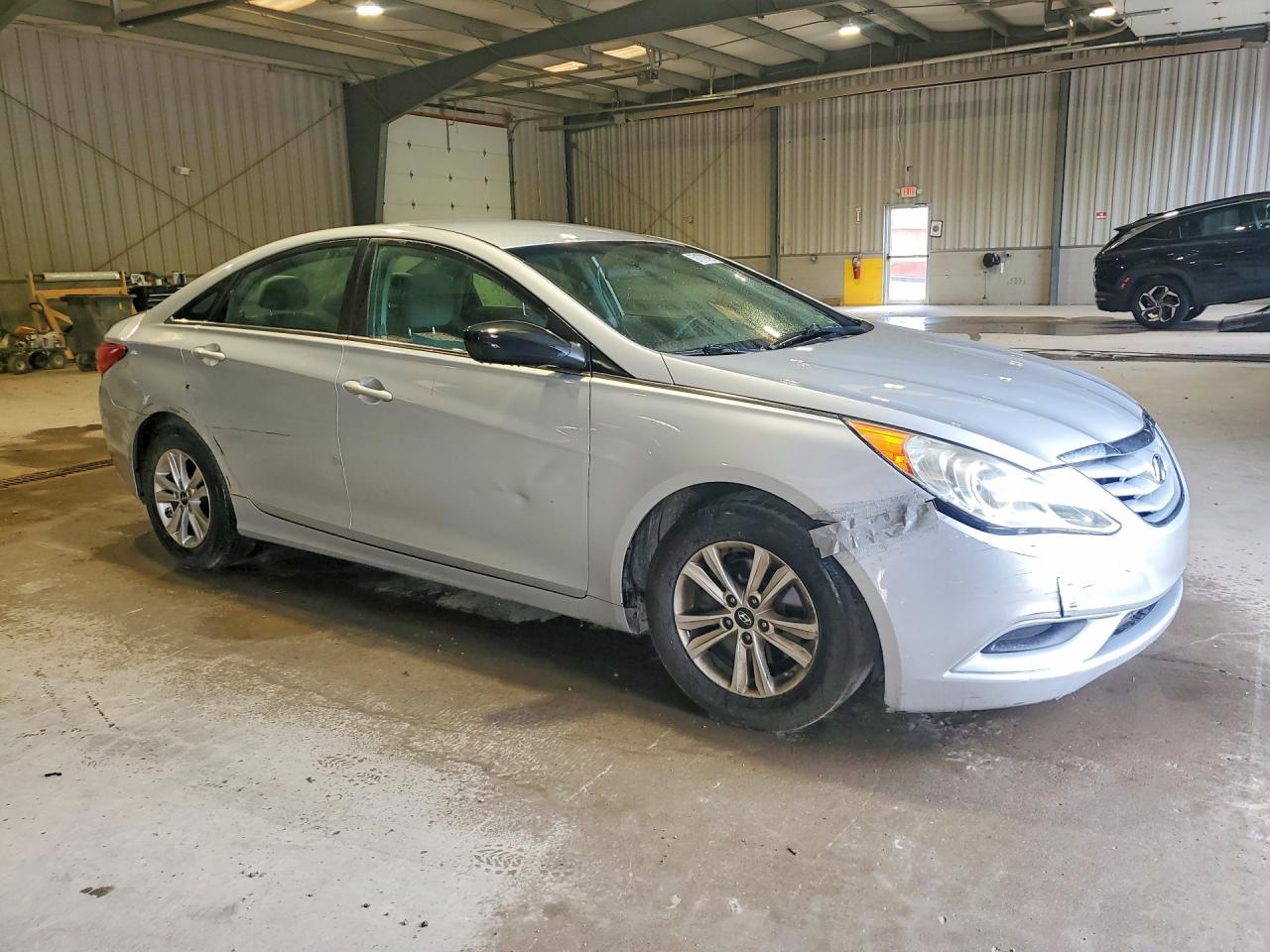 2011 Hyundai Sonata Gls Silver vin: 5NPEB4AC1BH283952
