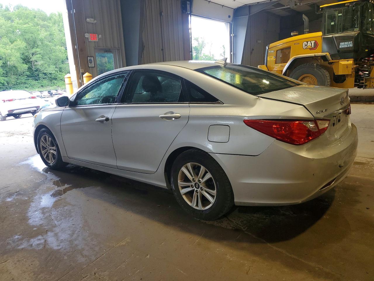 2011 Hyundai Sonata Gls Silver vin: 5NPEB4AC1BH283952
