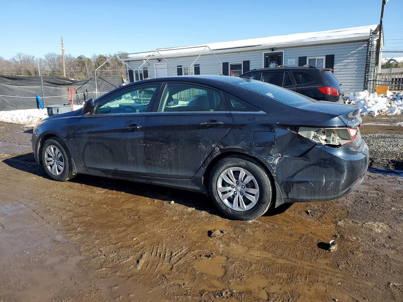 2011 Hyundai Sonata Gls Gray vin: 5NPEB4AC1BH295115