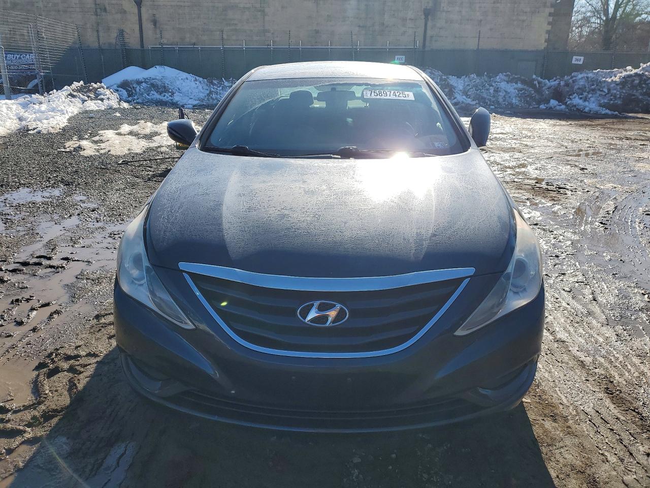 2011 Hyundai Sonata Gls Gray vin: 5NPEB4AC1BH295115