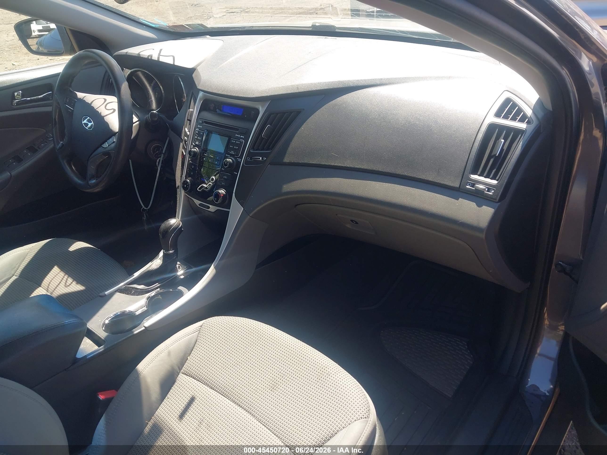 2011 Hyundai Sonata Gls Gray vin: 5NPEB4AC1BH300247