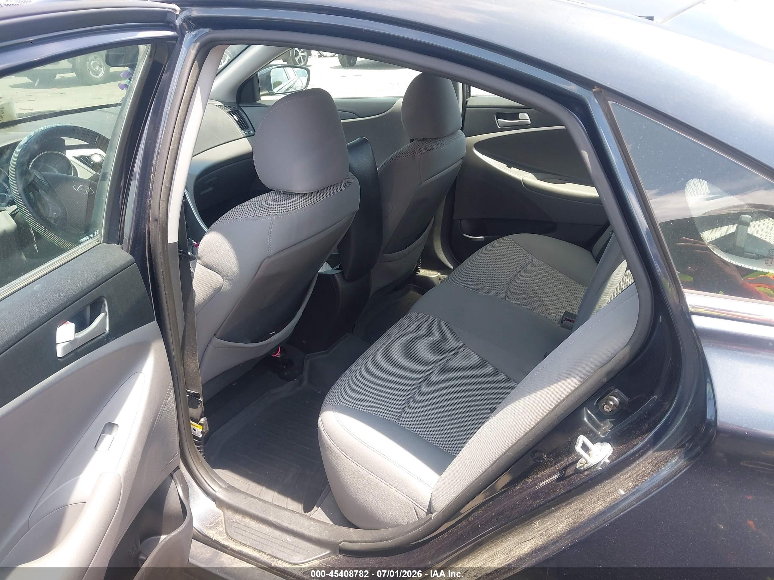 2012 Hyundai Sonata Gls Черный vin: 5NPEB4AC1CH309936