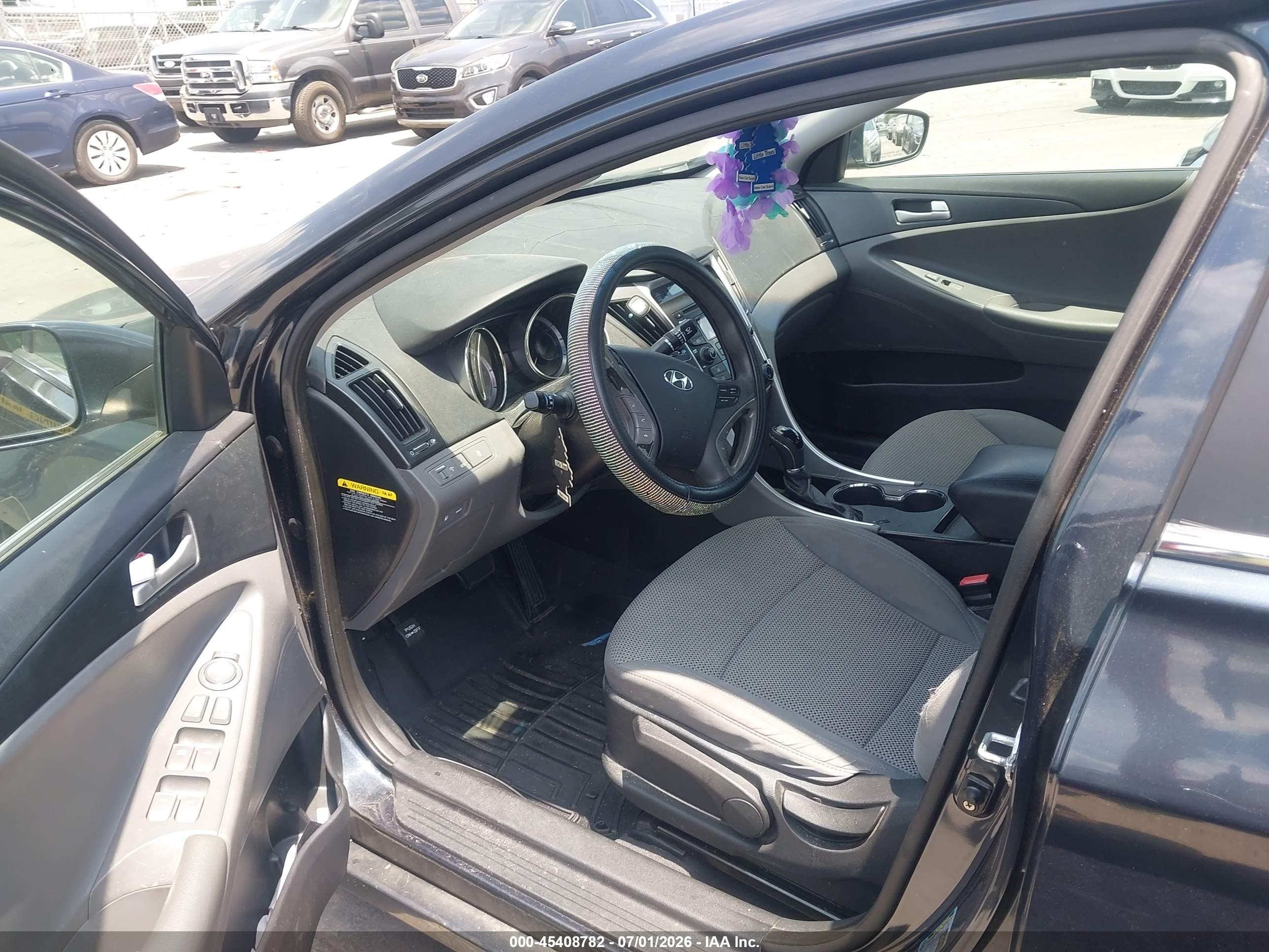 2012 Hyundai Sonata Gls Черный vin: 5NPEB4AC1CH309936