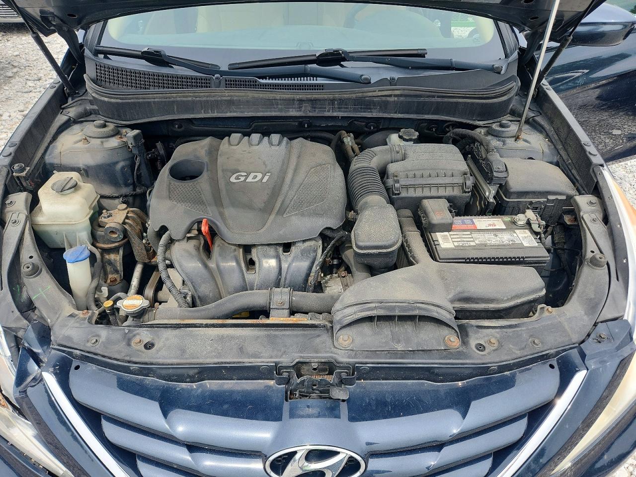 2012 Hyundai Sonata Gls Blue vin: 5NPEB4AC1CH311413