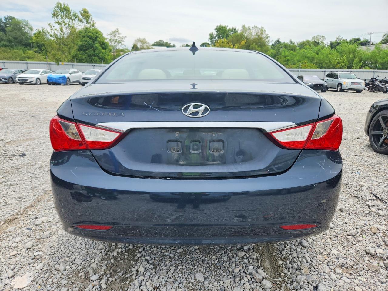 2012 Hyundai Sonata Gls Blue vin: 5NPEB4AC1CH311413