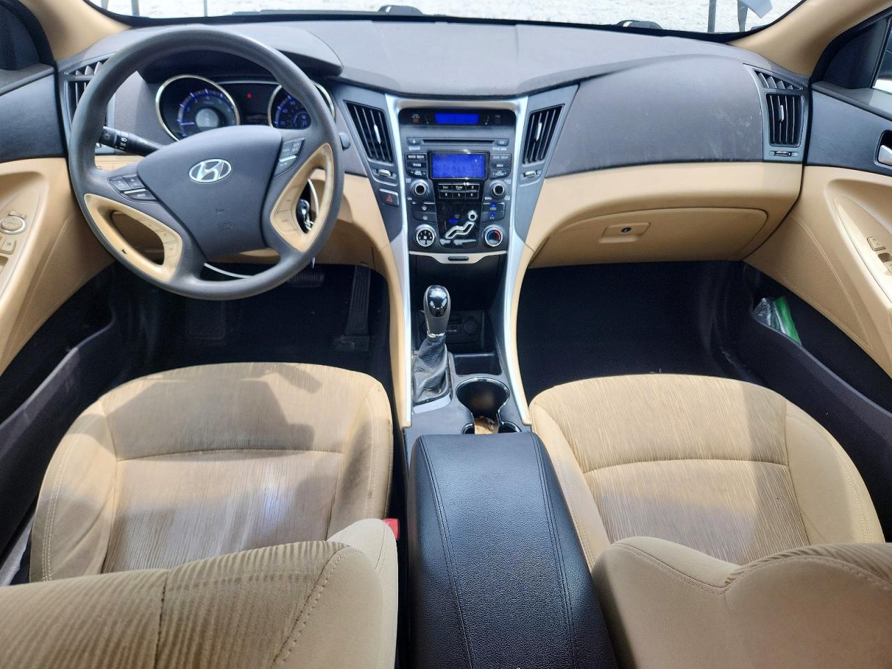 2012 Hyundai Sonata Gls Blue vin: 5NPEB4AC1CH311413