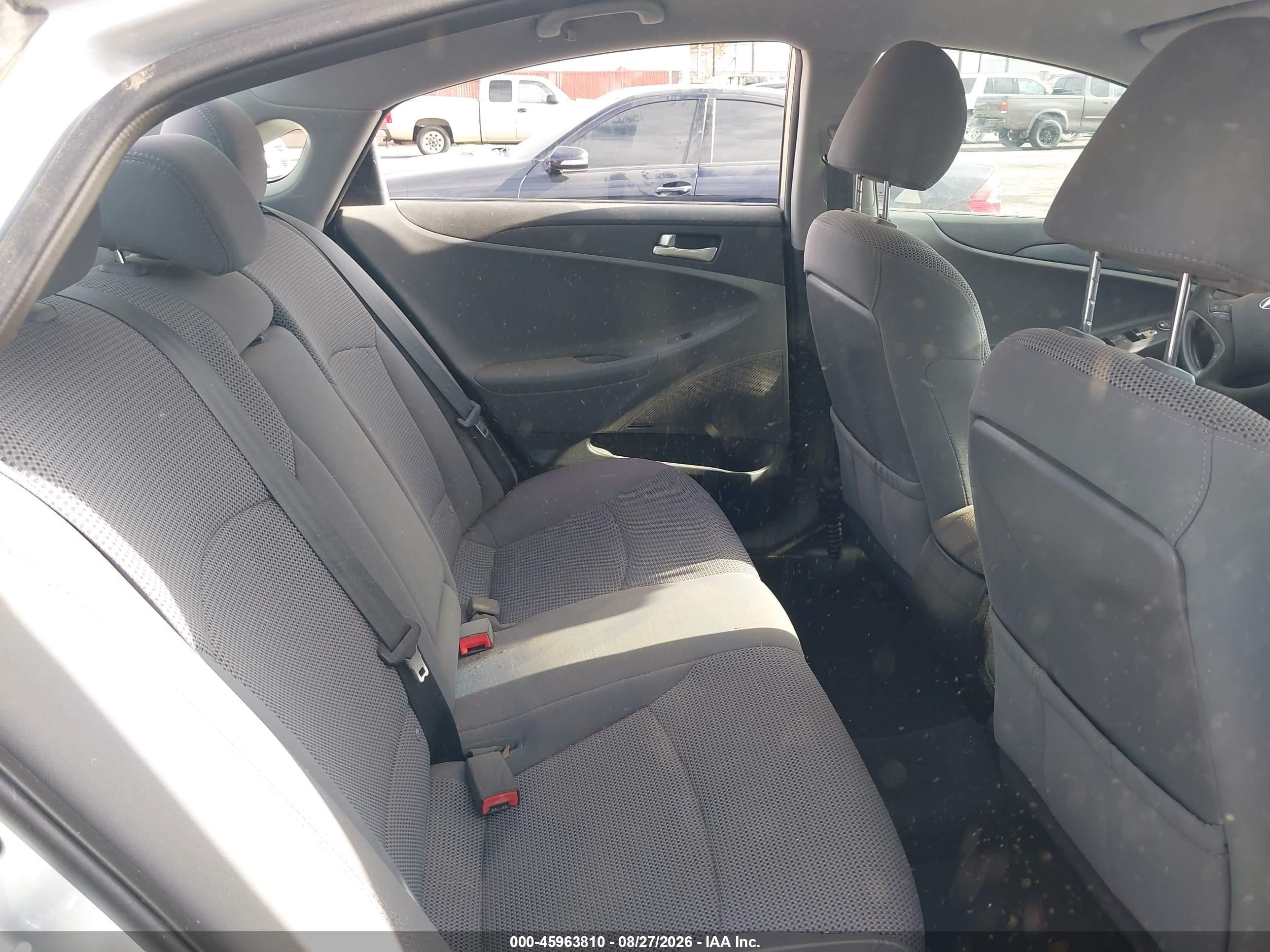 2012 Hyundai Sonata Gls Silver vin: 5NPEB4AC1CH312948