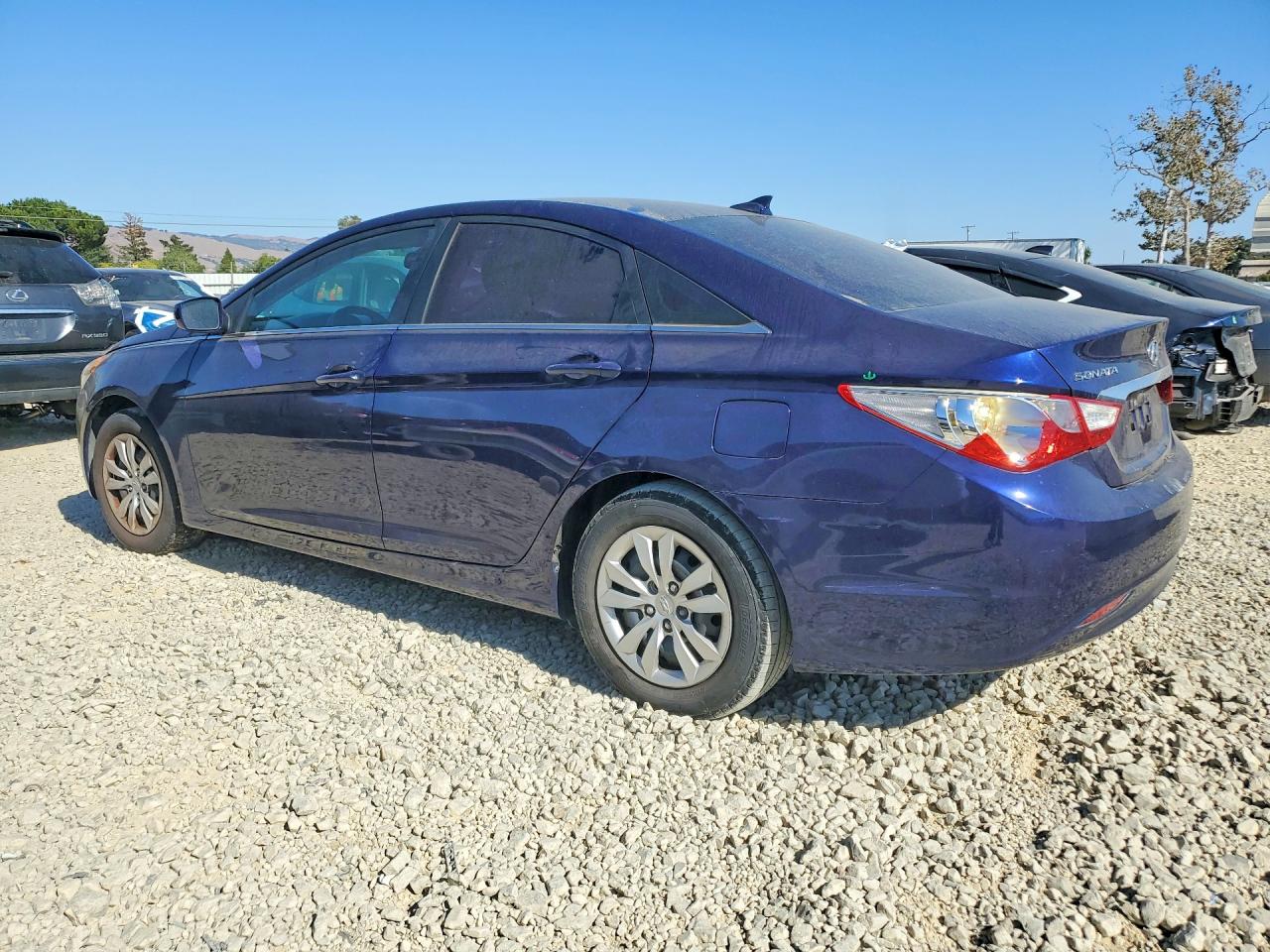 2012 Hyundai Sonata Gls Blue vin: 5NPEB4AC1CH314800