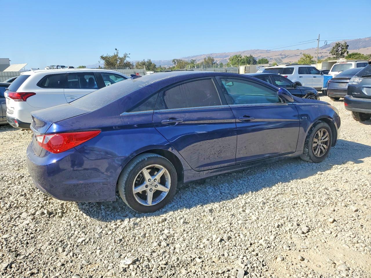 2012 Hyundai Sonata Gls Blue vin: 5NPEB4AC1CH314800