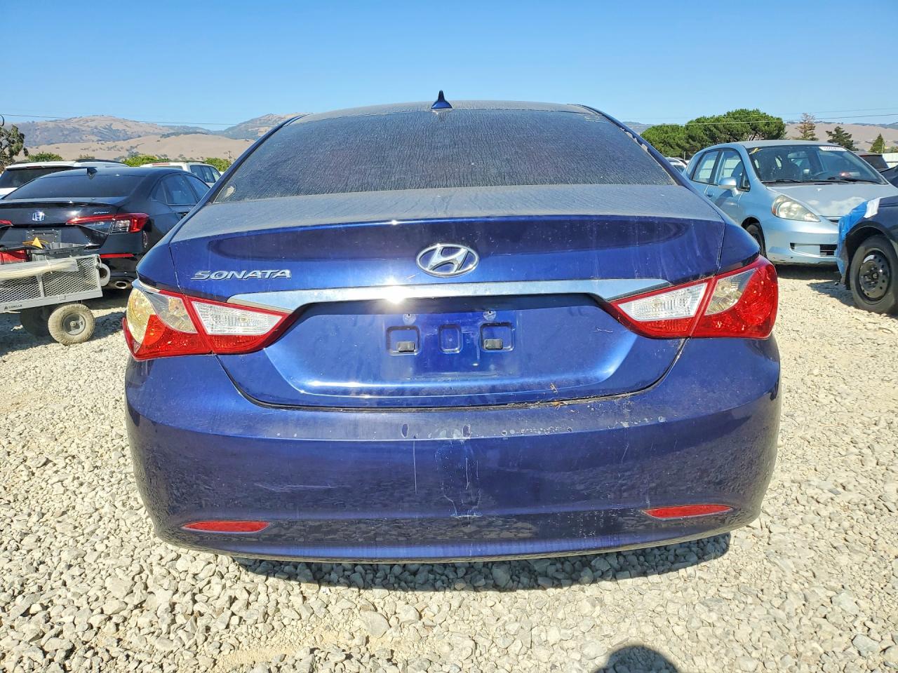 2012 Hyundai Sonata Gls Blue vin: 5NPEB4AC1CH314800