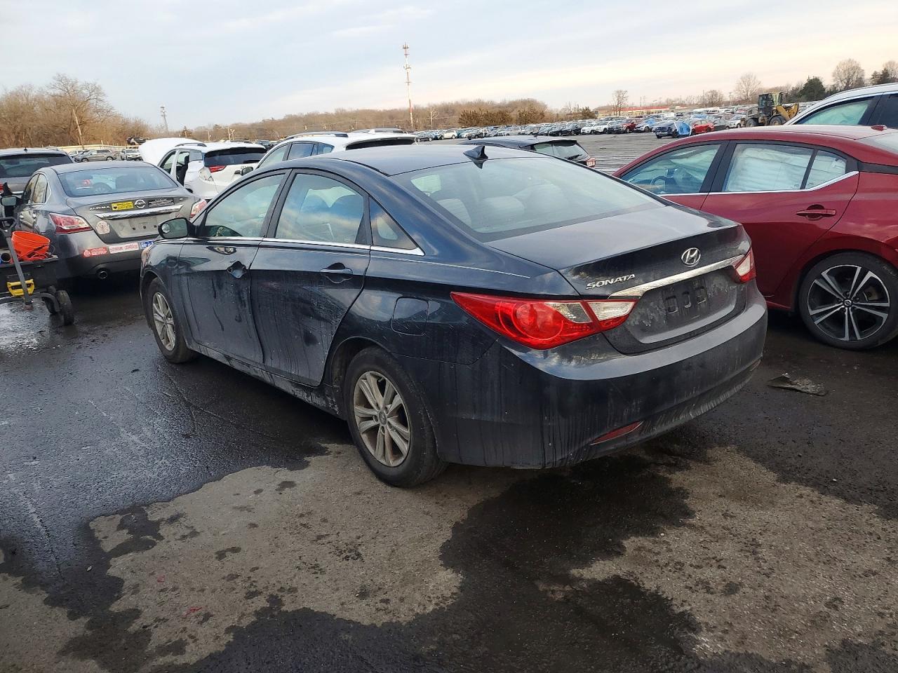 2012 Hyundai Sonata Gls Black vin: 5NPEB4AC1CH347702
