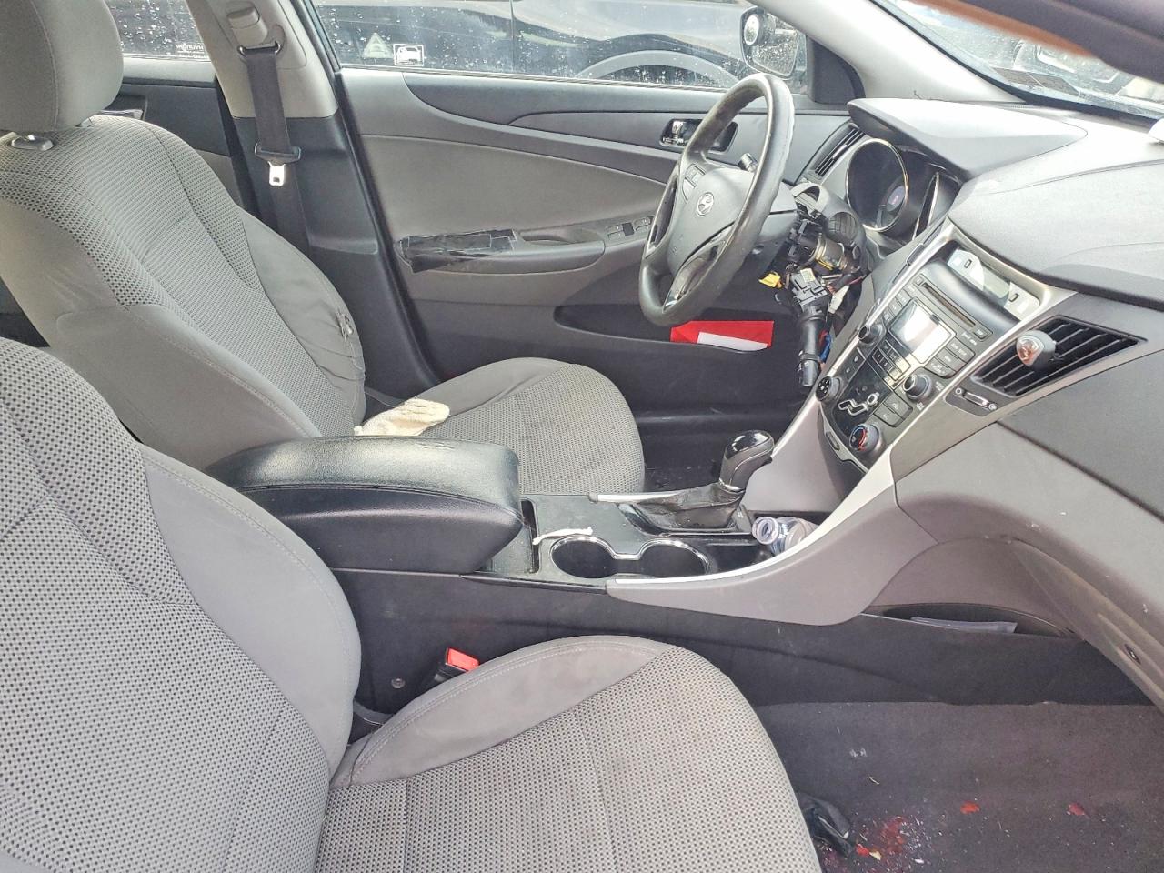 2012 Hyundai Sonata Gls Black vin: 5NPEB4AC1CH347702