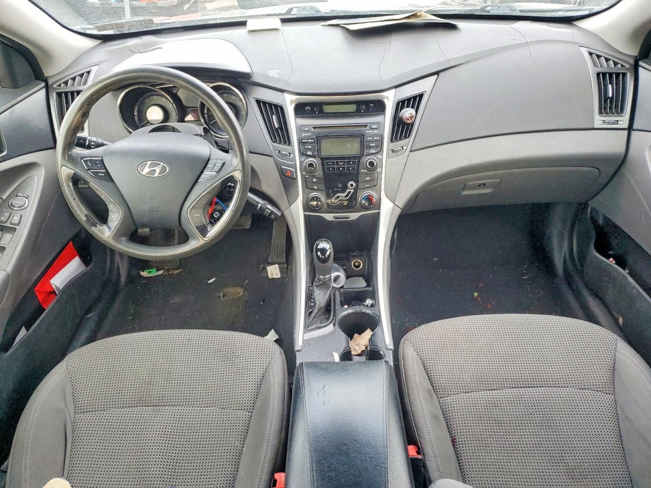 2012 Hyundai Sonata Gls Black vin: 5NPEB4AC1CH347702
