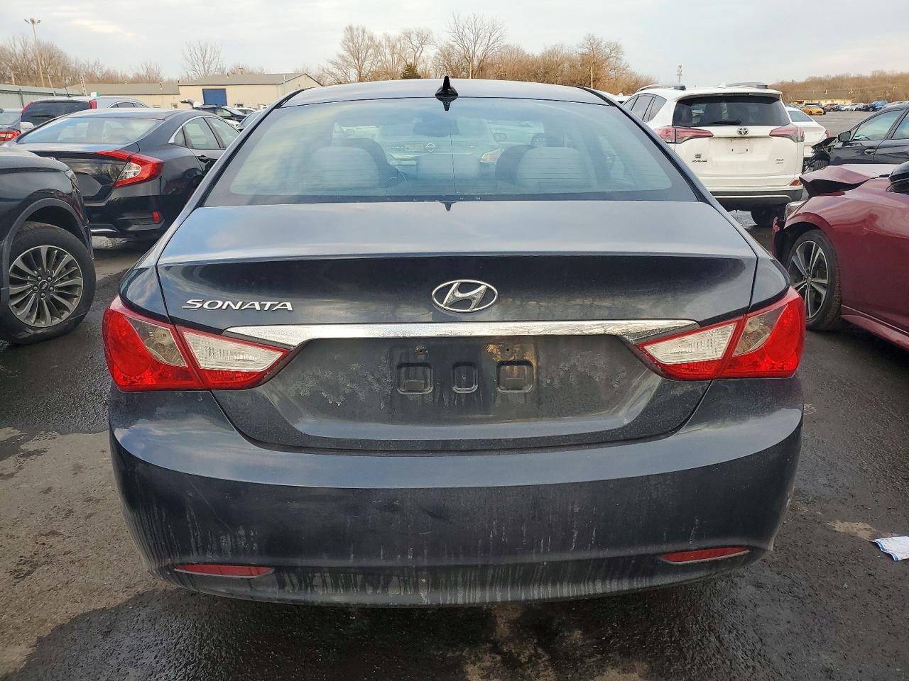 2012 Hyundai Sonata Gls Black vin: 5NPEB4AC1CH347702