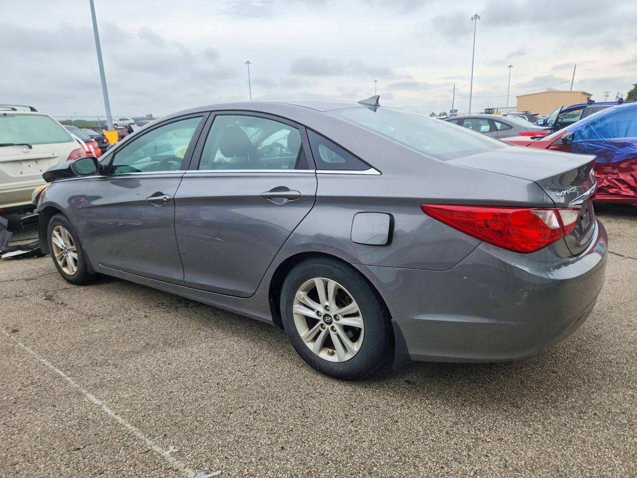 2012 Hyundai Sonata Gls Gray vin: 5NPEB4AC1CH356089