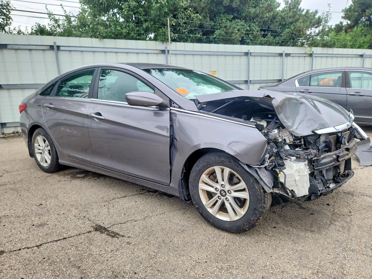 2012 Hyundai Sonata Gls Gray vin: 5NPEB4AC1CH356089