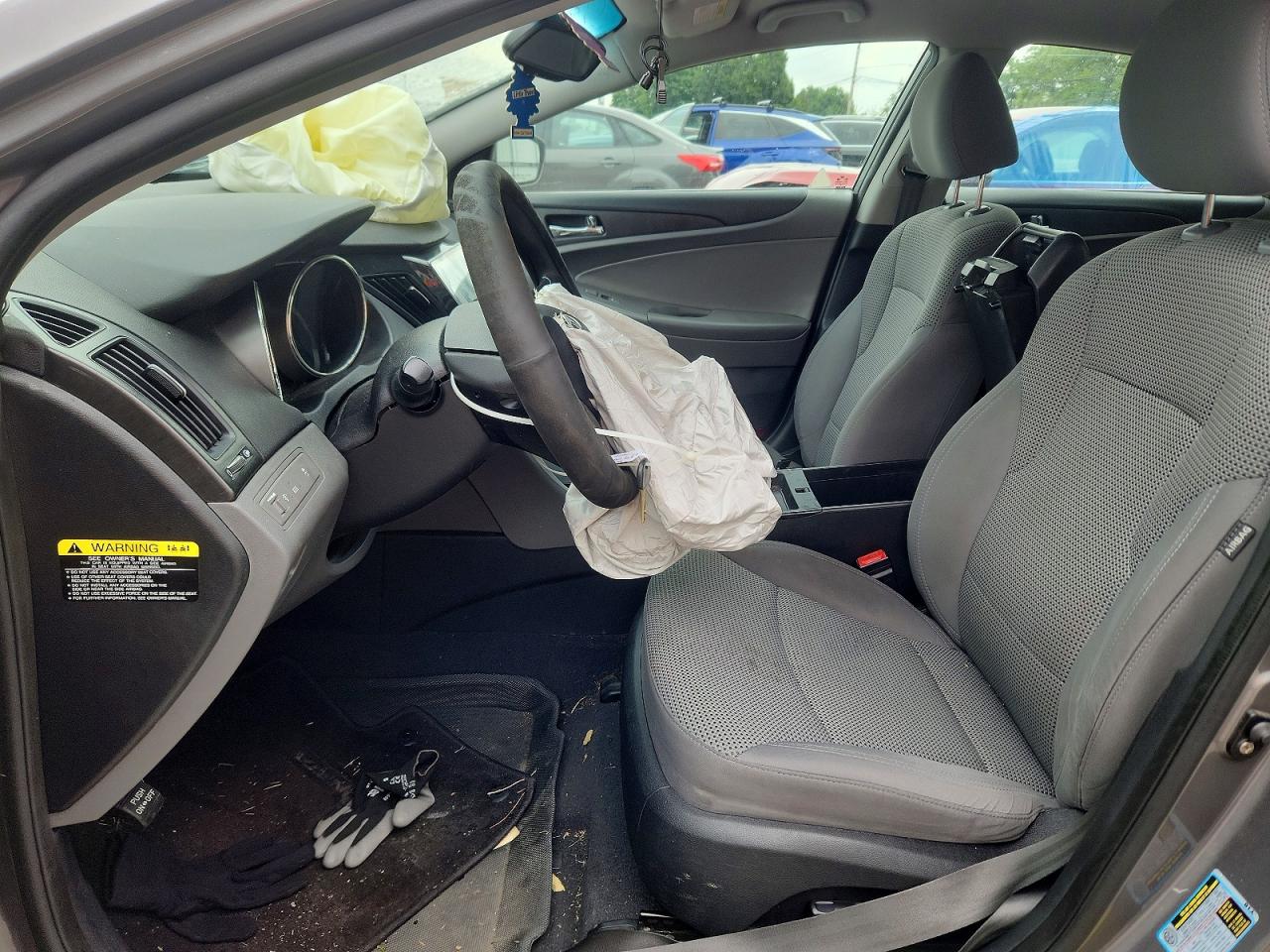 2012 Hyundai Sonata Gls Gray vin: 5NPEB4AC1CH356089