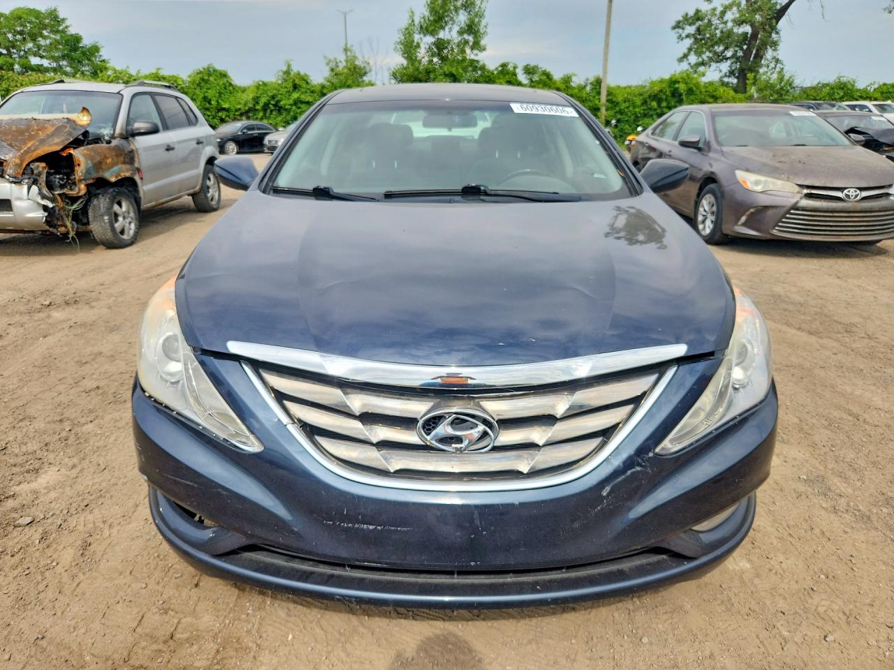 2012 Hyundai Sonata Gls Gray vin: 5NPEB4AC1CH373166