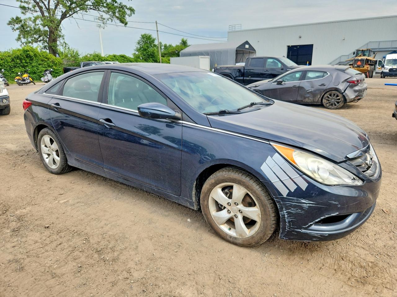 2012 Hyundai Sonata Gls Gray vin: 5NPEB4AC1CH373166