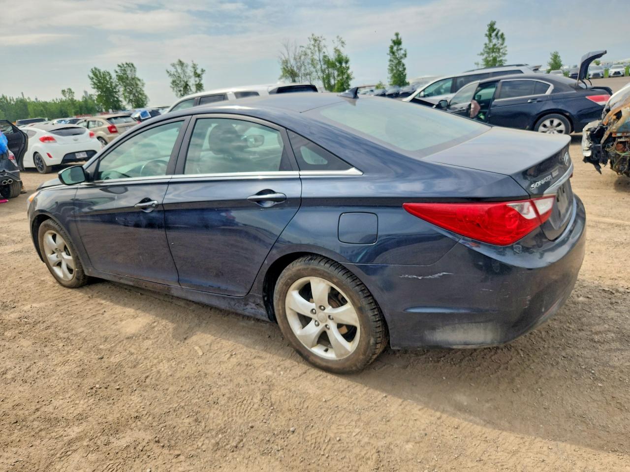 2012 Hyundai Sonata Gls Gray vin: 5NPEB4AC1CH373166