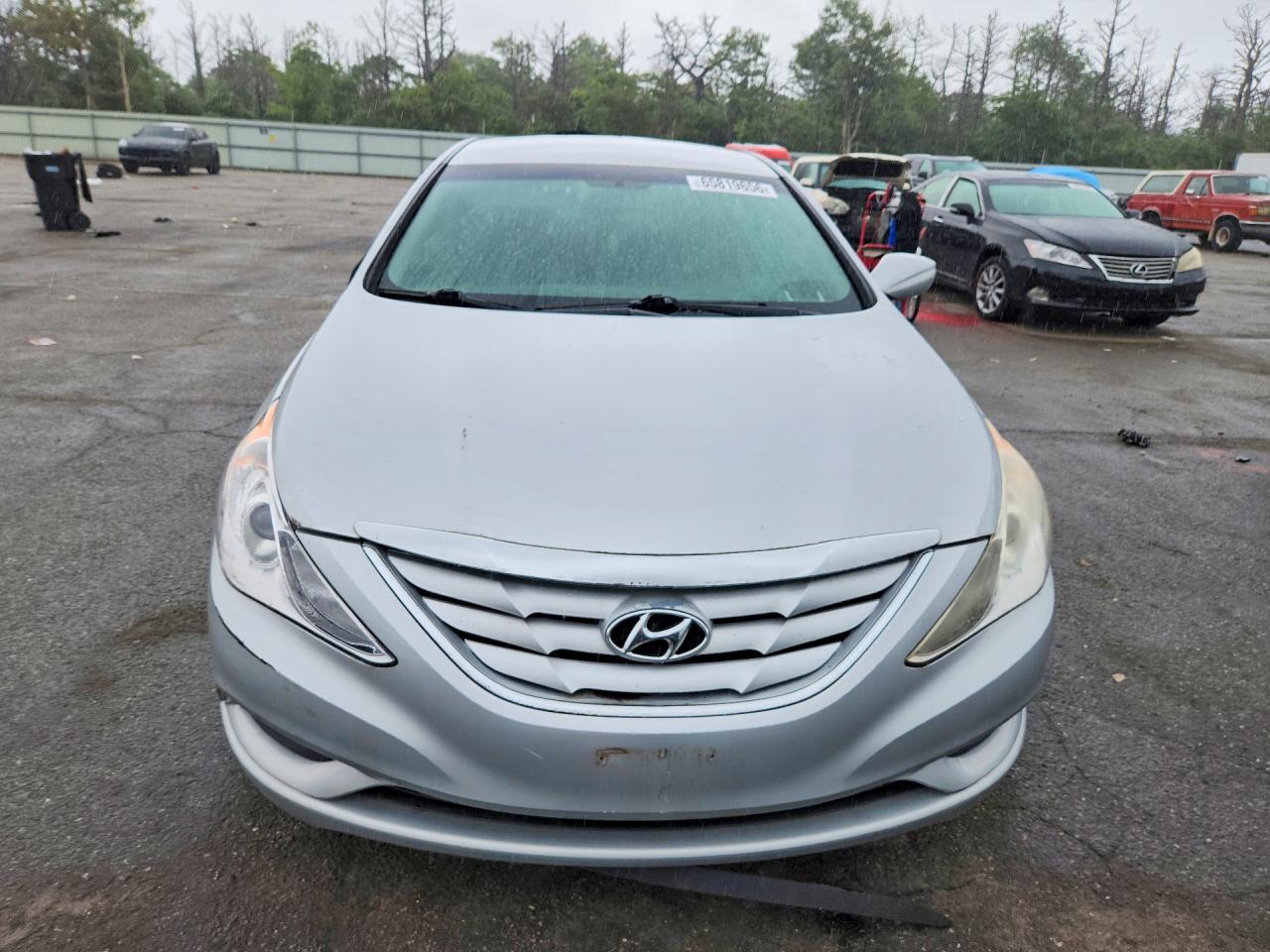 2012 Hyundai Sonata Gls Silver vin: 5NPEB4AC1CH381400