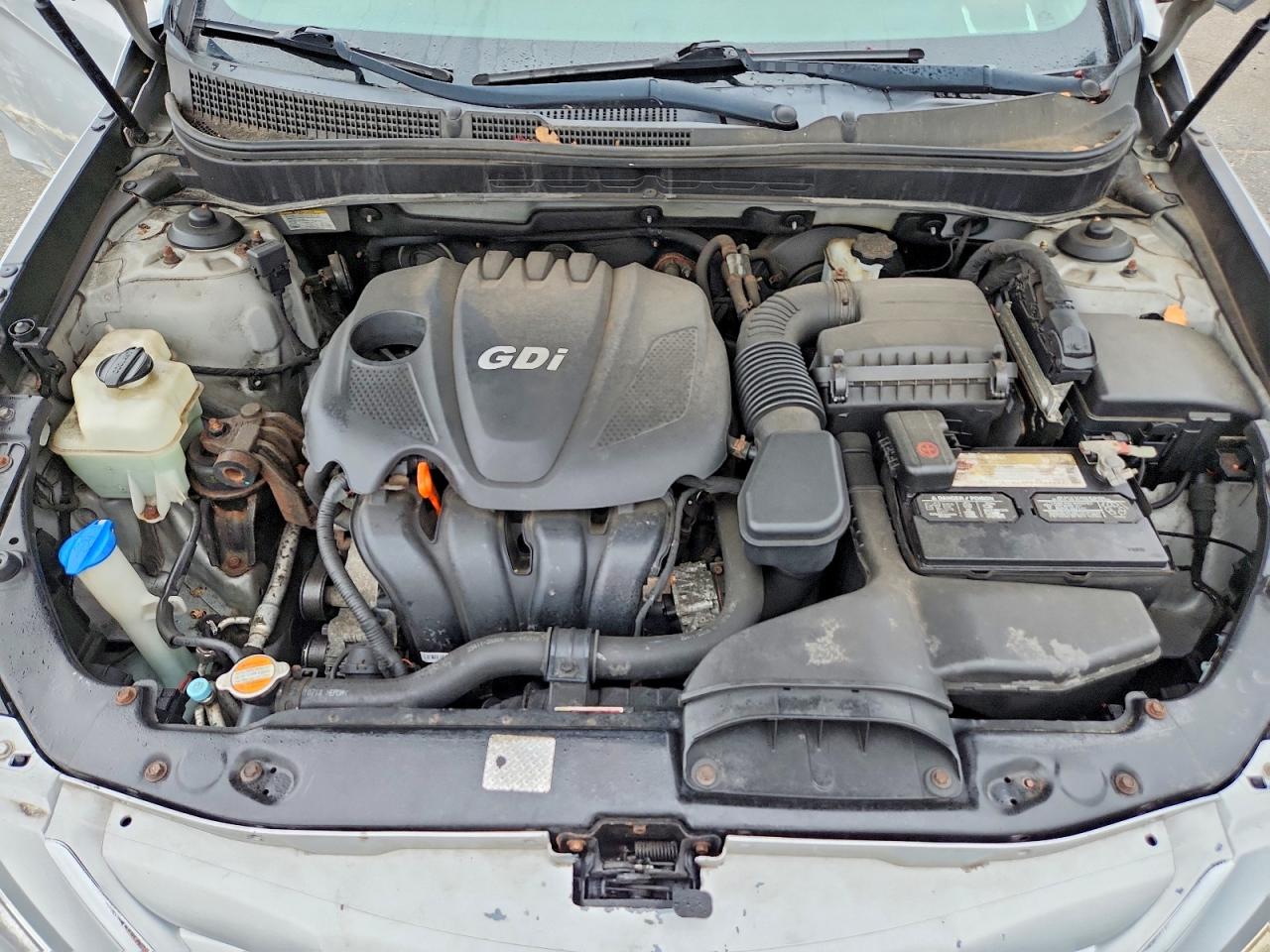 2012 Hyundai Sonata Gls Silver vin: 5NPEB4AC1CH381400