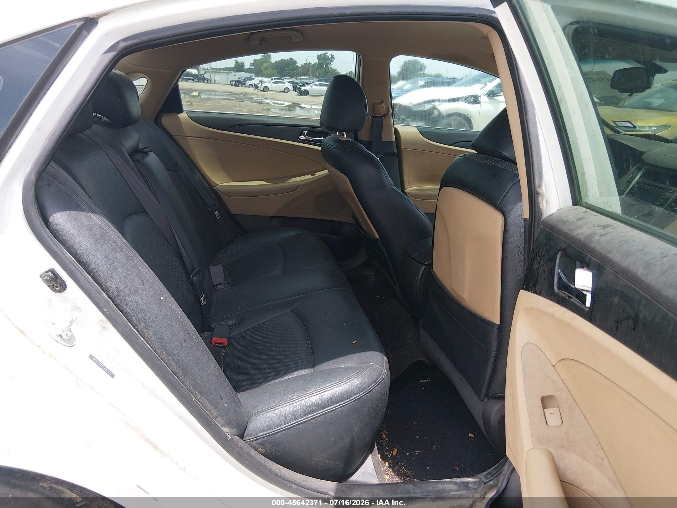 2012 Hyundai Sonata Gls White vin: 5NPEB4AC1CH382479