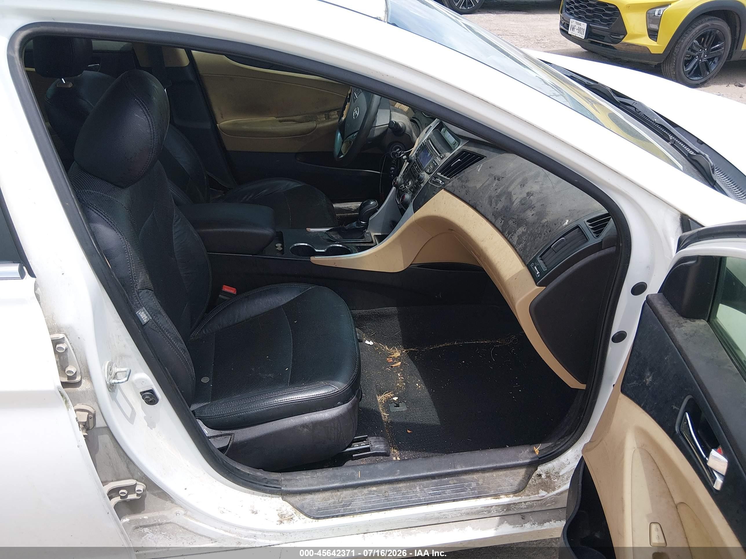 2012 Hyundai Sonata Gls White vin: 5NPEB4AC1CH382479
