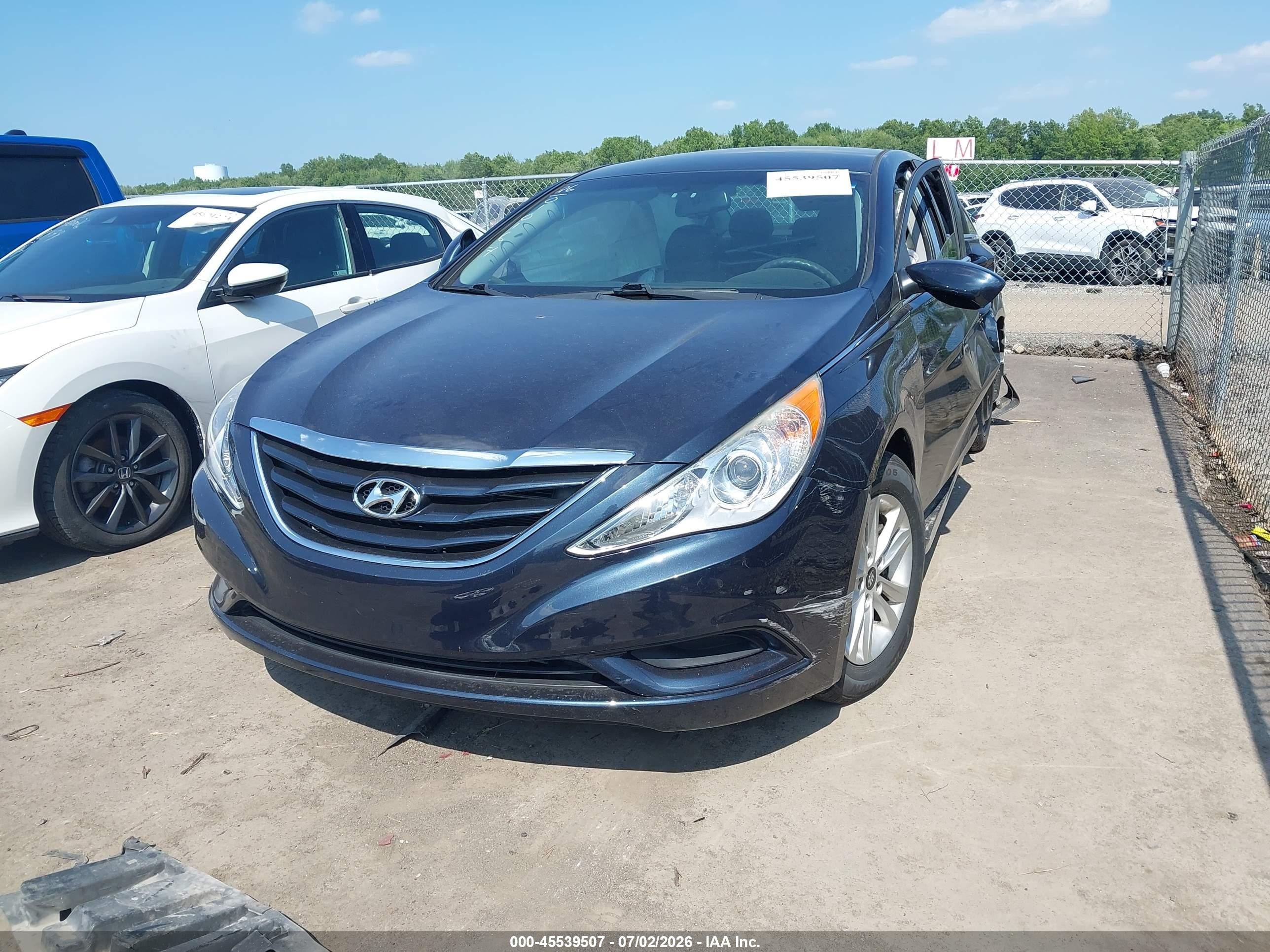 2012 Hyundai Sonata Gls Gray vin: 5NPEB4AC1CH382501
