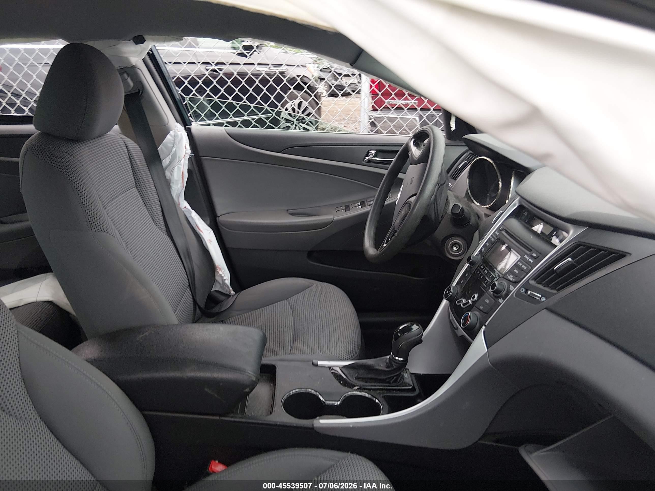 2012 Hyundai Sonata Gls Gray vin: 5NPEB4AC1CH382501