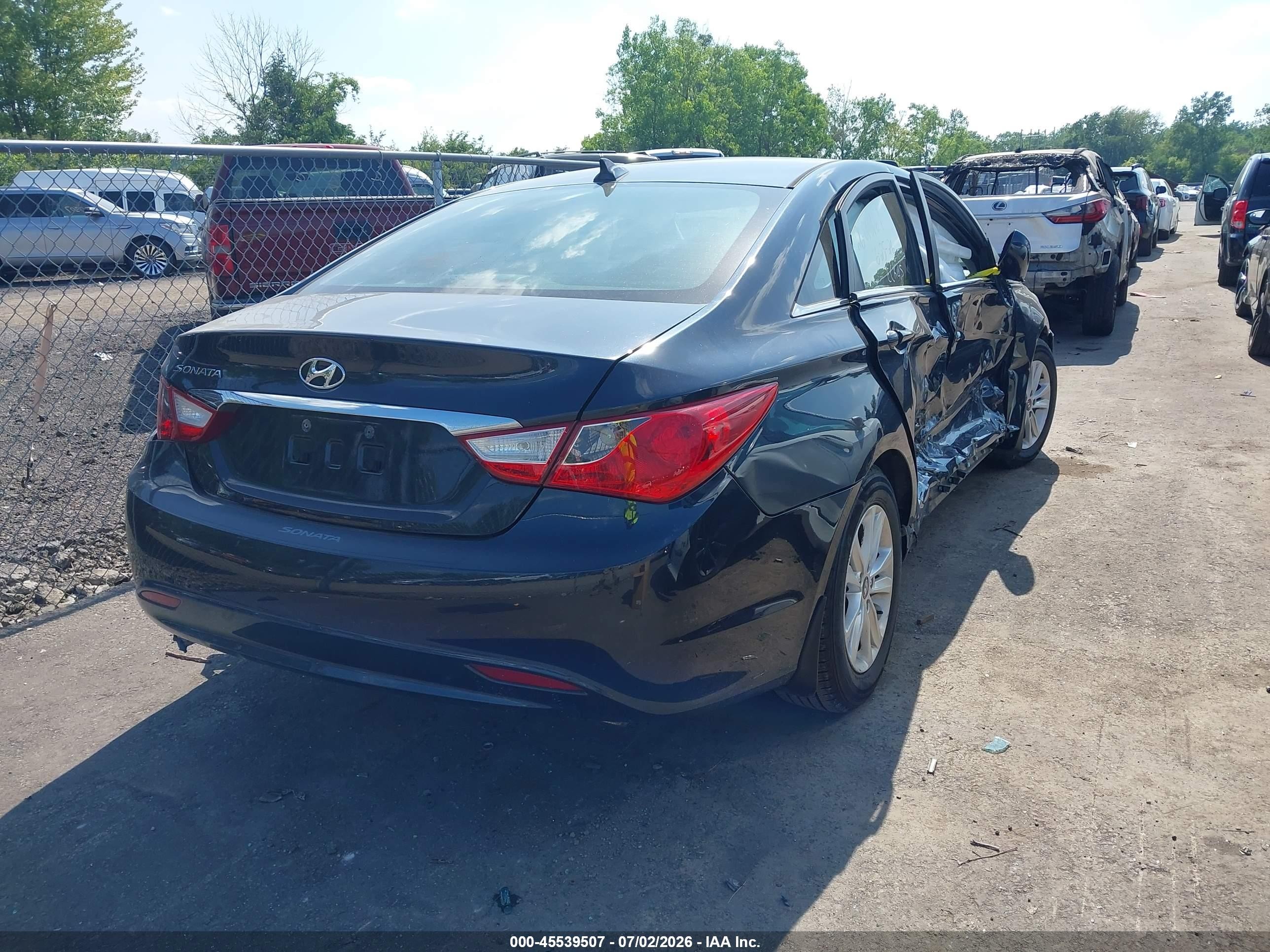 2012 Hyundai Sonata Gls Gray vin: 5NPEB4AC1CH382501