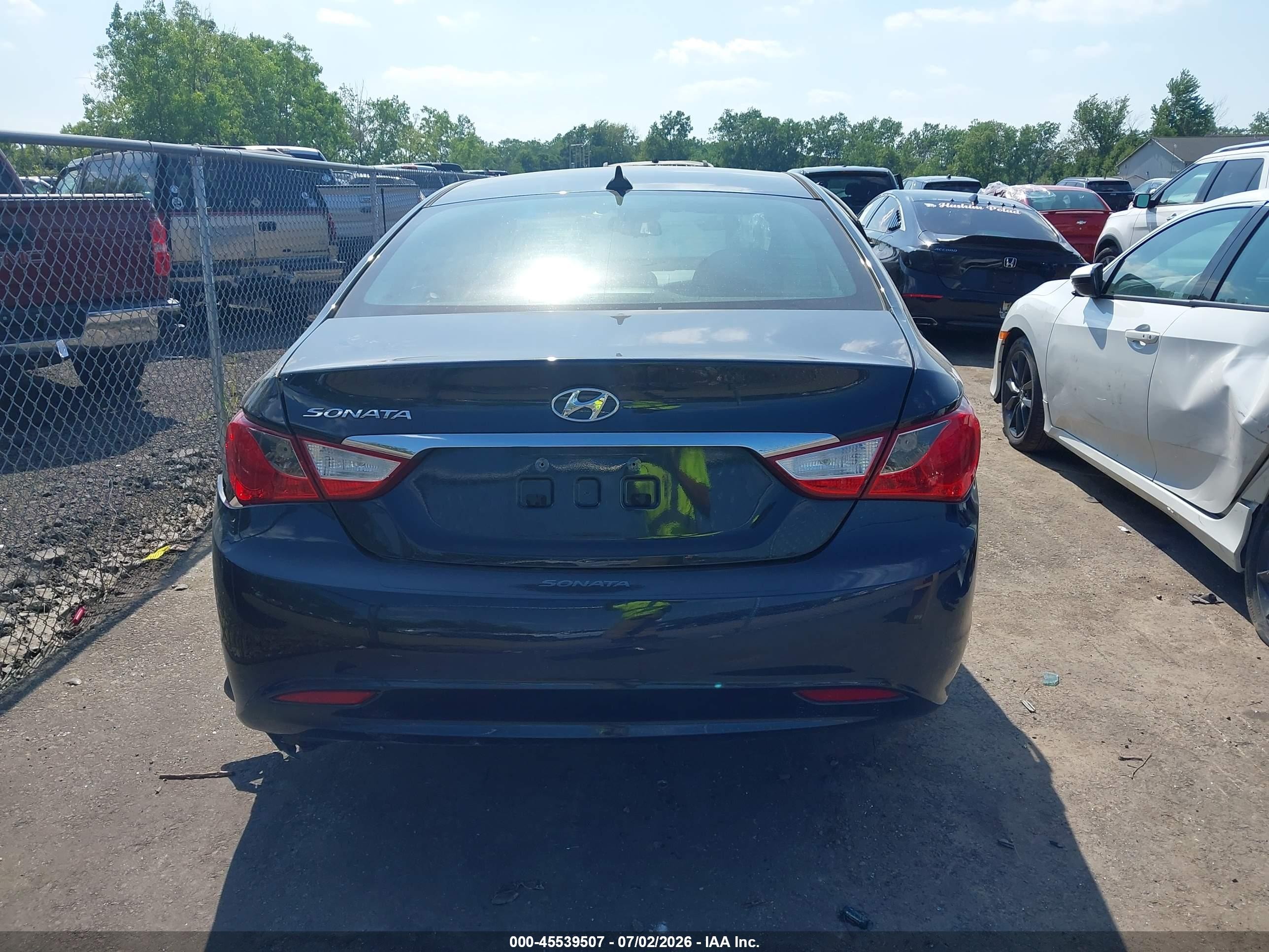 2012 Hyundai Sonata Gls Gray vin: 5NPEB4AC1CH382501