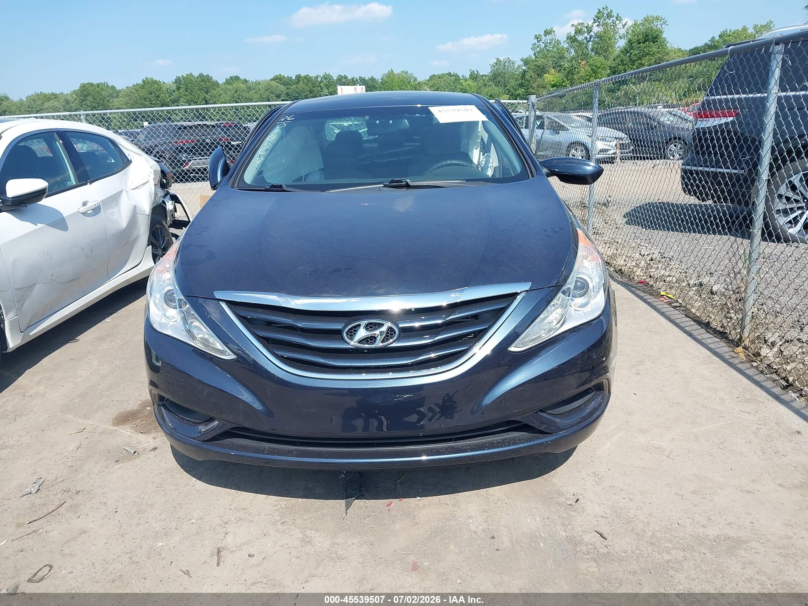 2012 Hyundai Sonata Gls Gray vin: 5NPEB4AC1CH382501