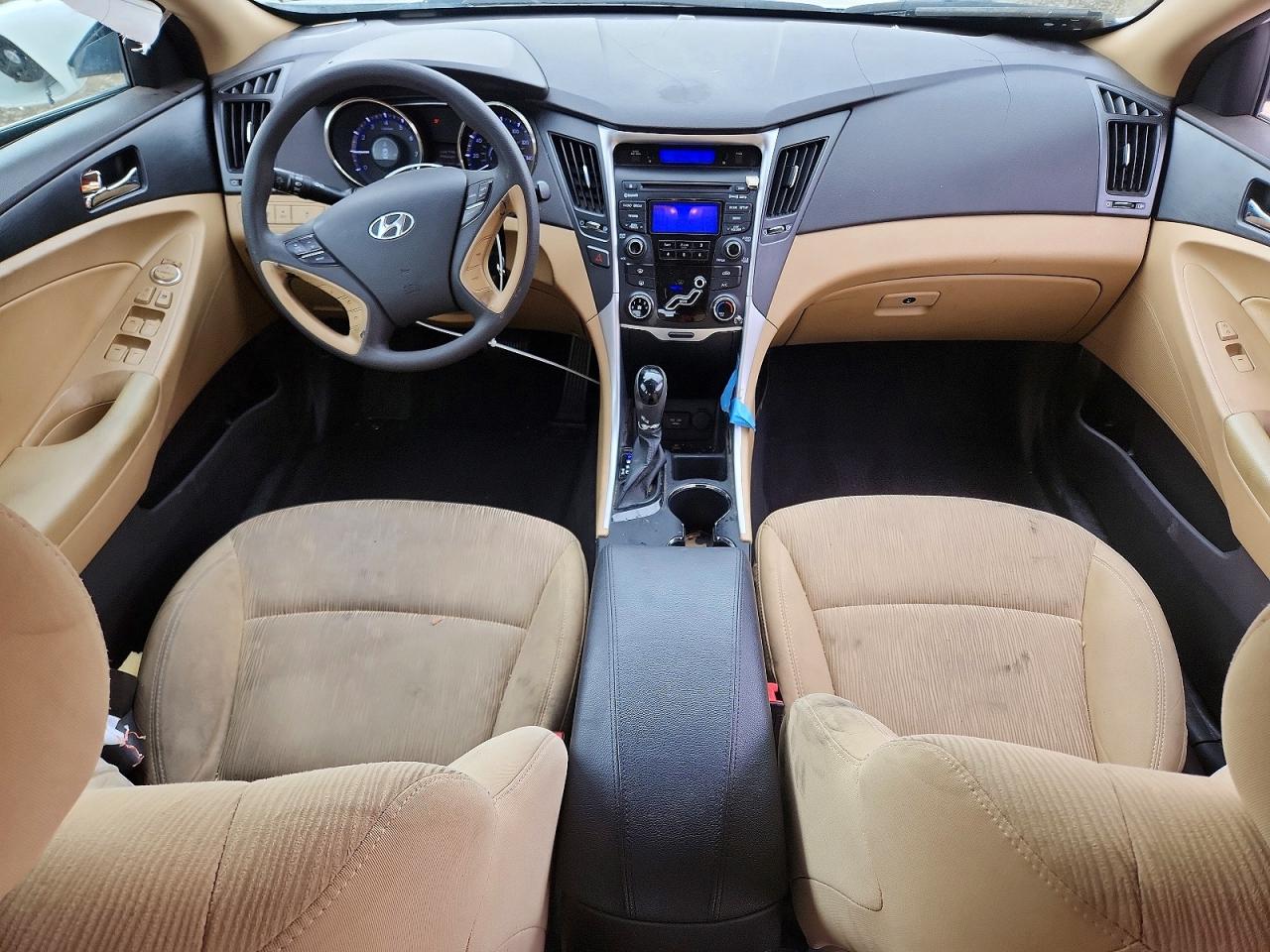 2012 Hyundai Sonata Gls White vin: 5NPEB4AC1CH382708
