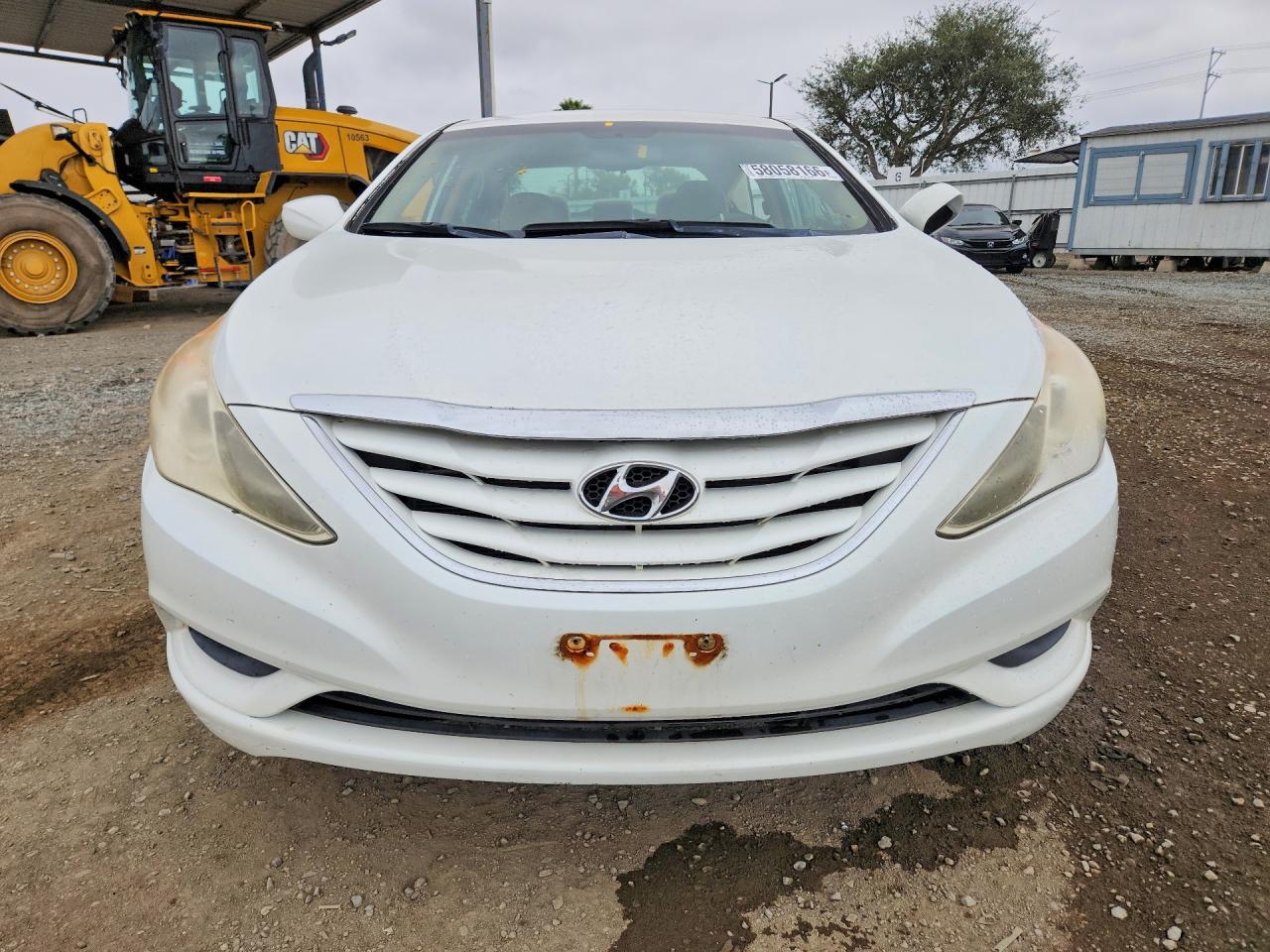 2012 Hyundai Sonata Gls White vin: 5NPEB4AC1CH382708