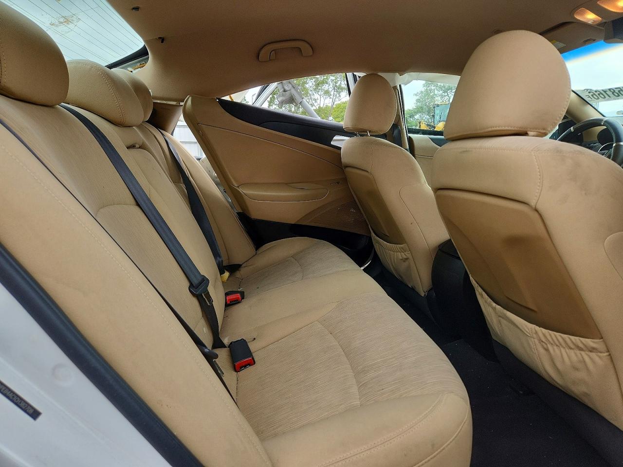 2012 Hyundai Sonata Gls White vin: 5NPEB4AC1CH382708