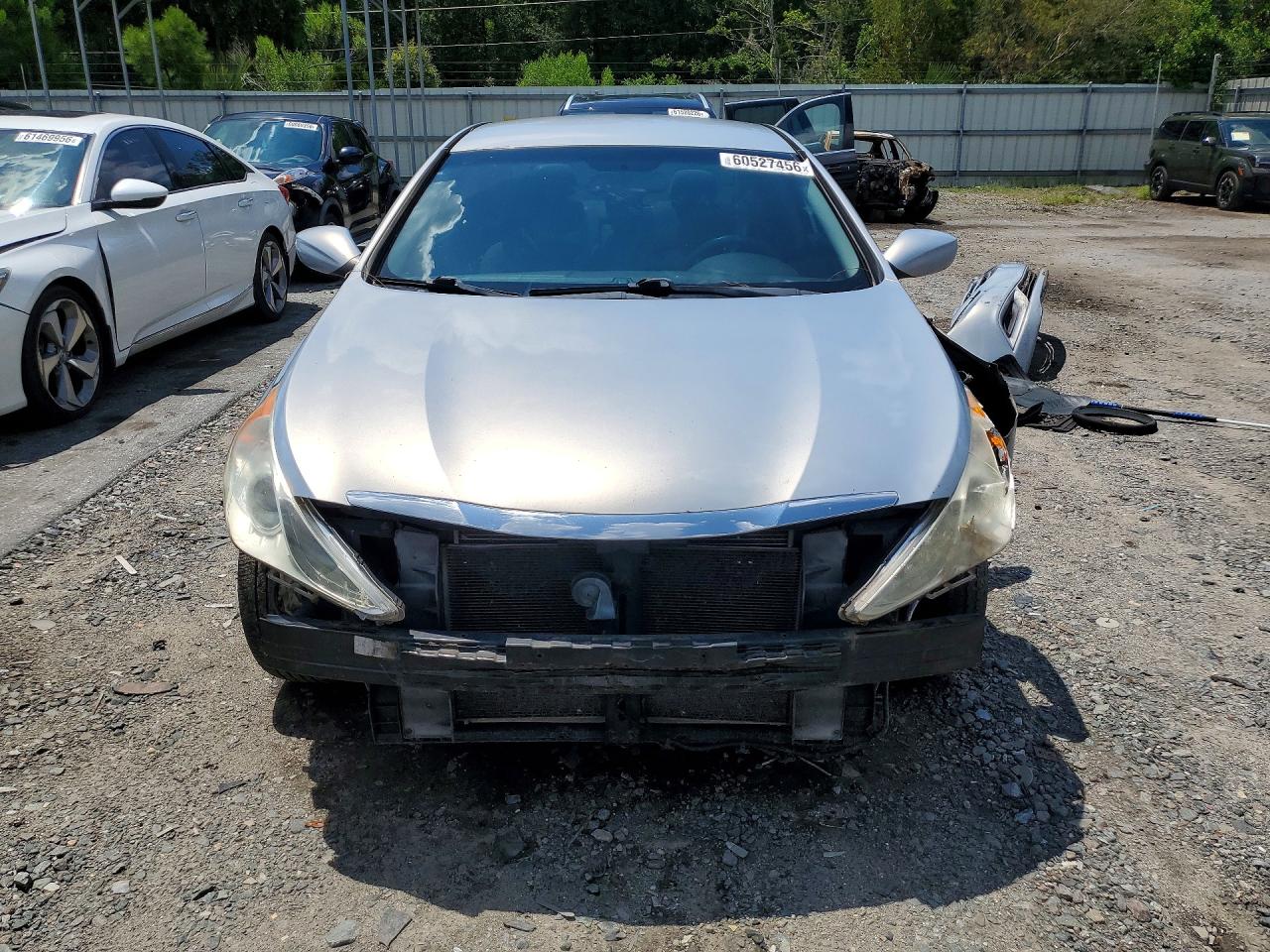 2012 Hyundai Sonata Gls Silver vin: 5NPEB4AC1CH397192