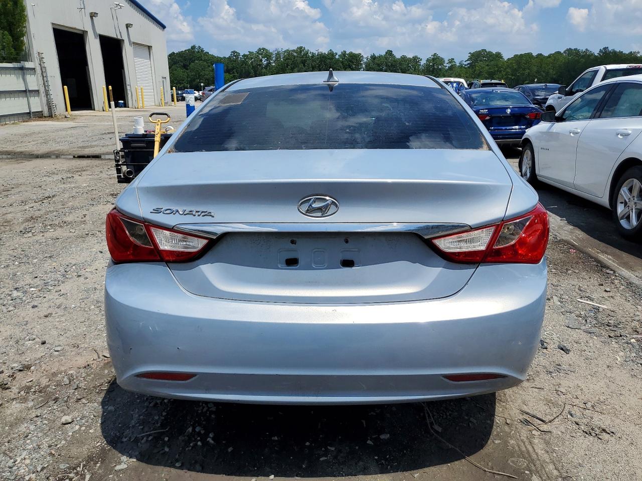 2012 Hyundai Sonata Gls Silver vin: 5NPEB4AC1CH397192