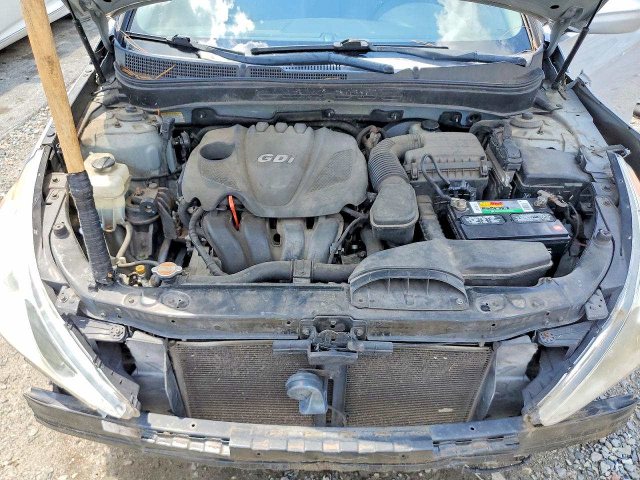 2012 Hyundai Sonata Gls Silver vin: 5NPEB4AC1CH397192