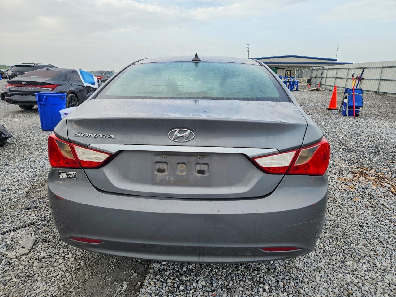 2012 Hyundai Sonata Gls Gray vin: 5NPEB4AC1CH400253