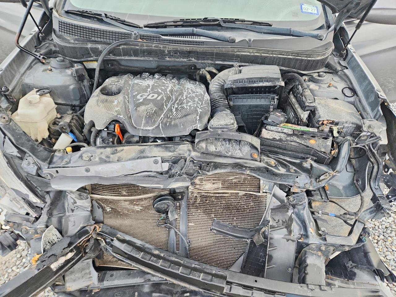 2012 Hyundai Sonata Gls Gray vin: 5NPEB4AC1CH400253