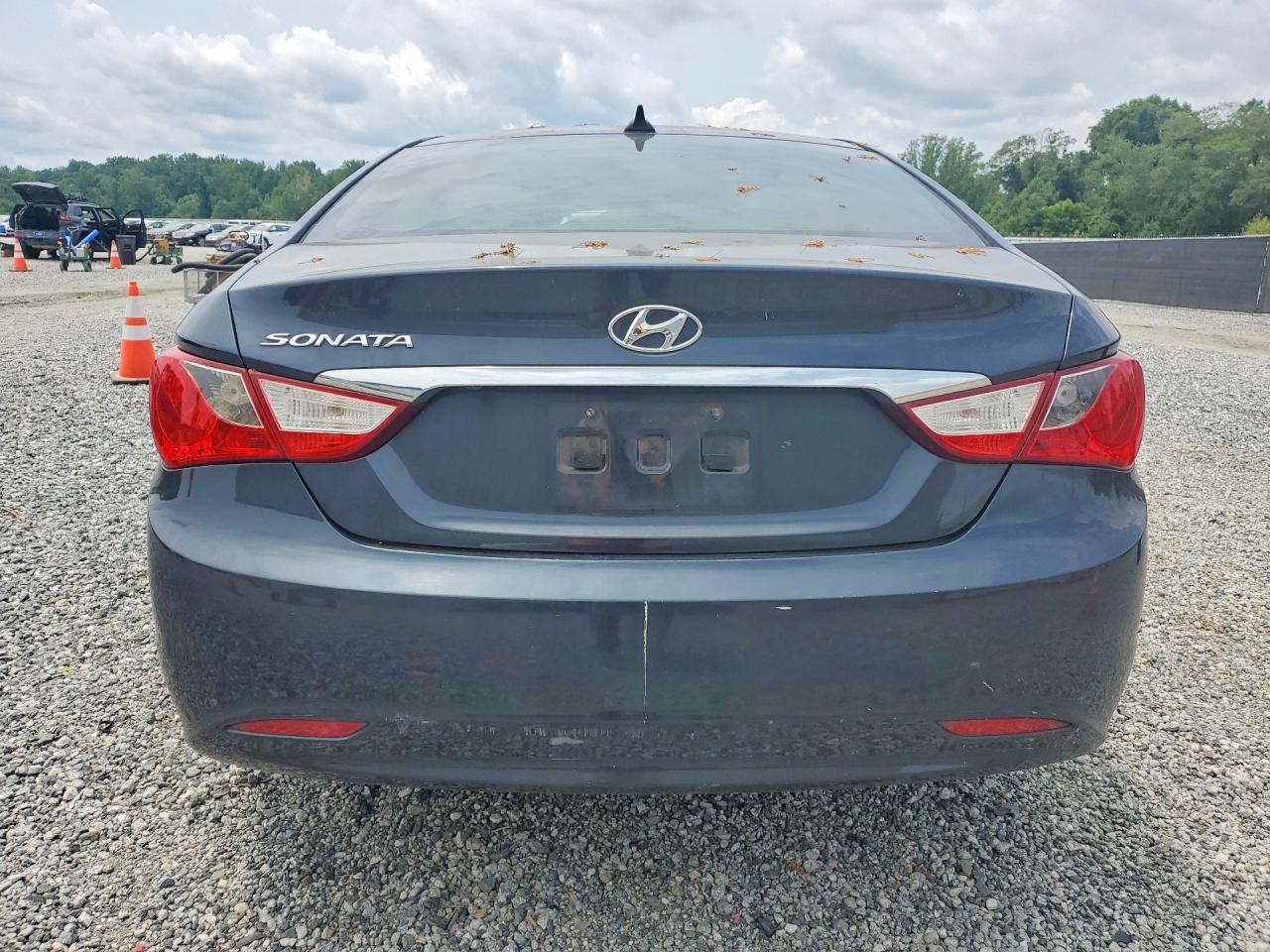 2012 Hyundai Sonata Gls Blue vin: 5NPEB4AC1CH418848